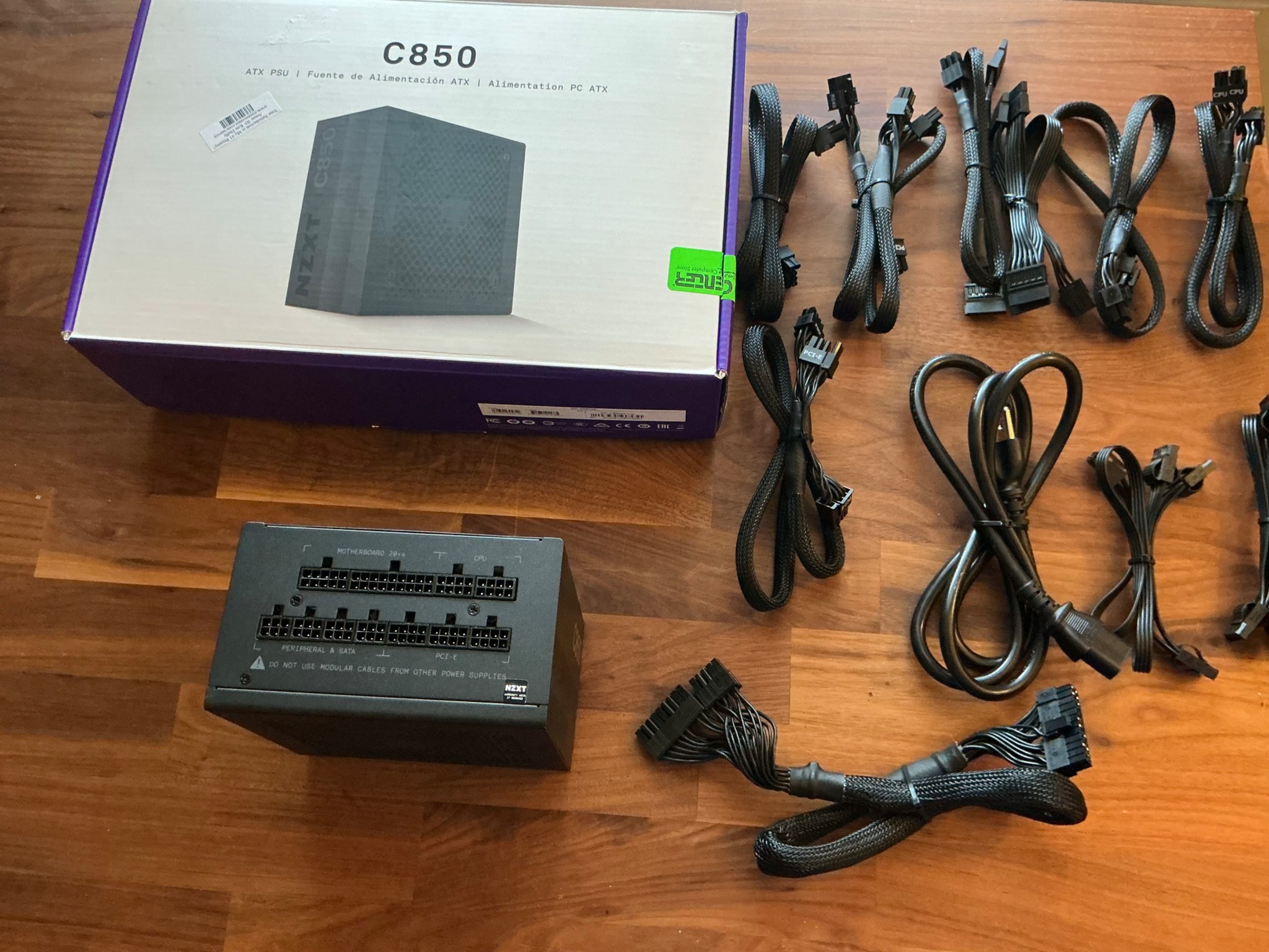 NZXT c850 850w Gold Rated PSU