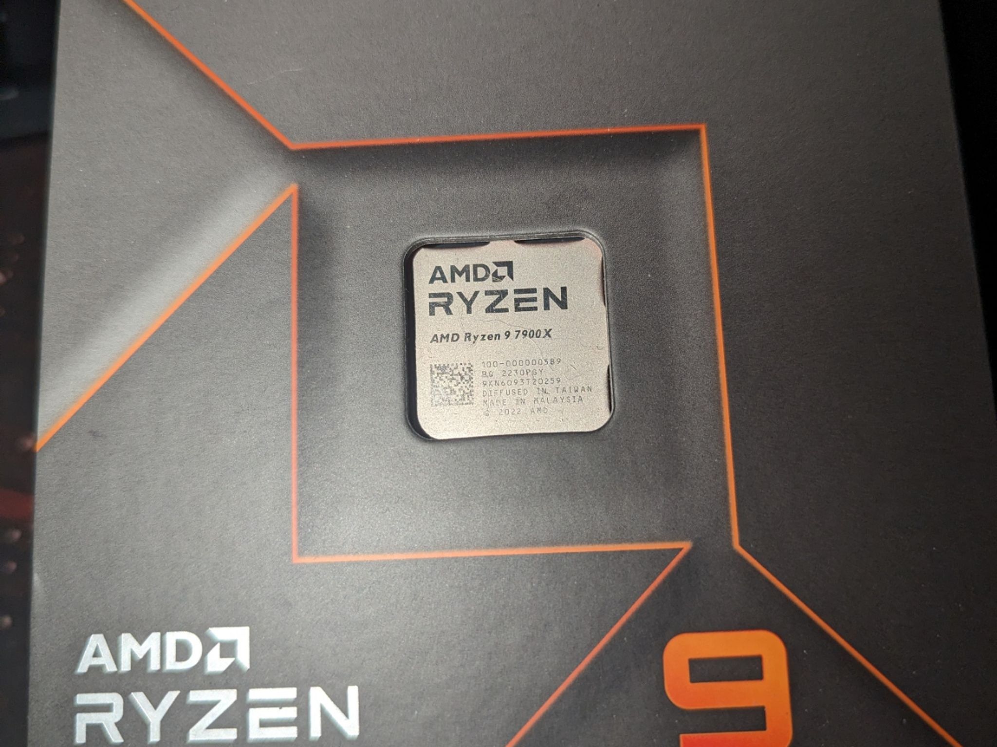 AMD Ryzen 9 7900X - Lightly used like new!