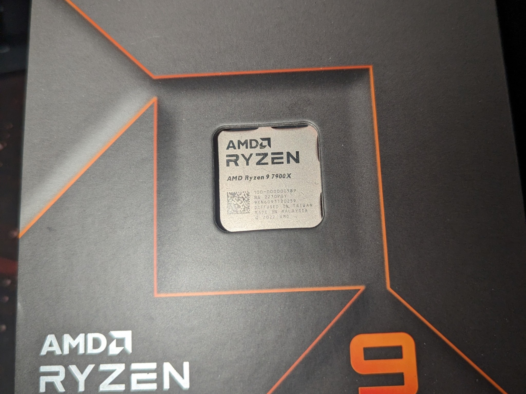 AMD Ryzen 9 7900X - Lightly used like new!
