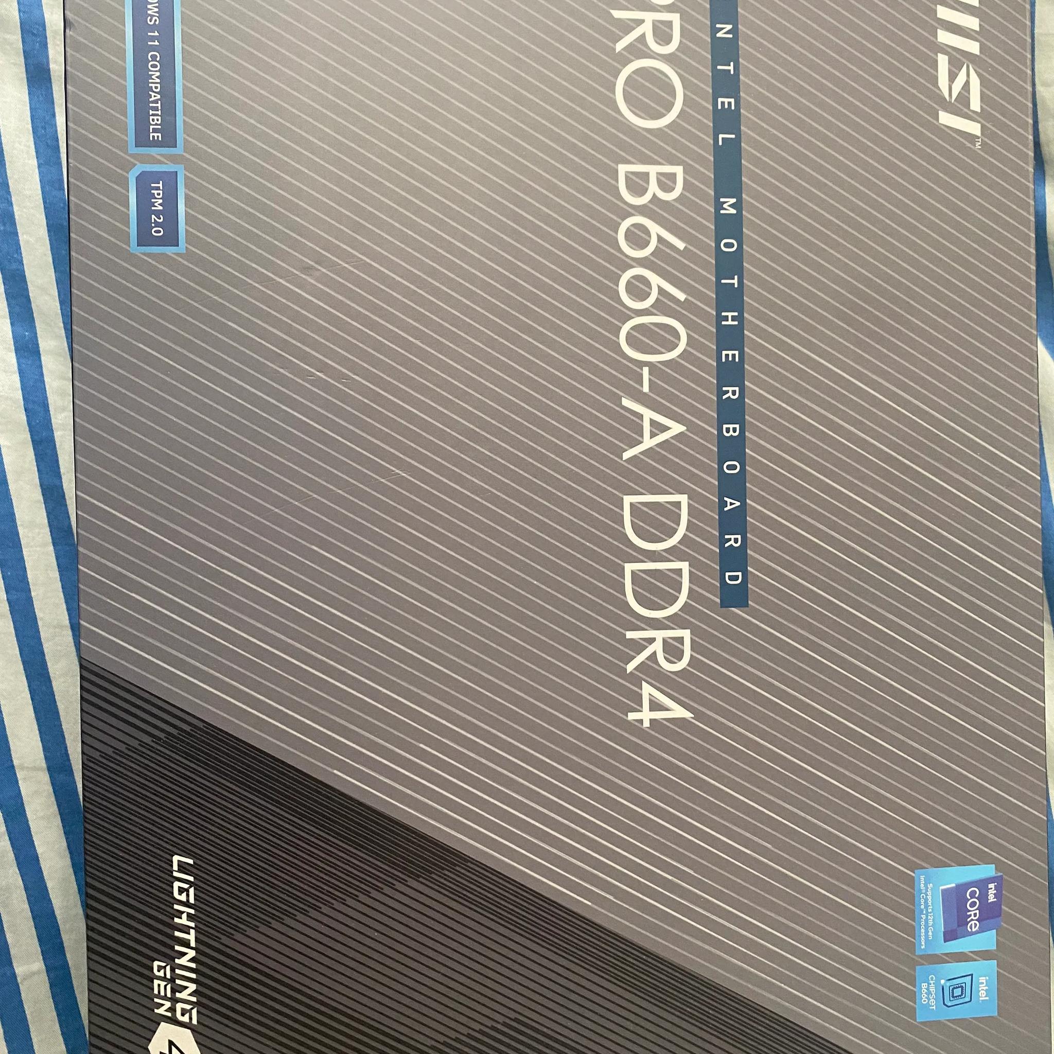 MSI PRO B660-A DDR4