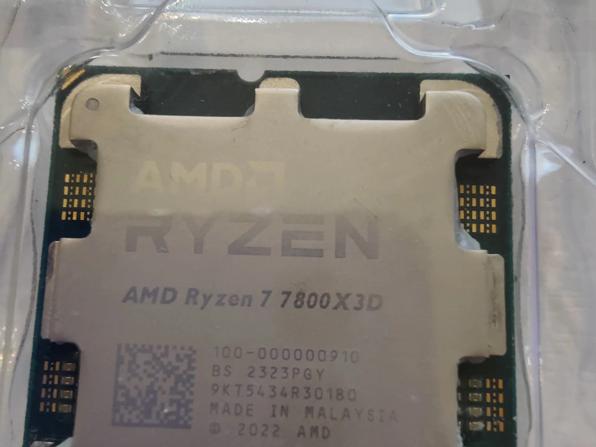 AMD Ryzen 7800x3d