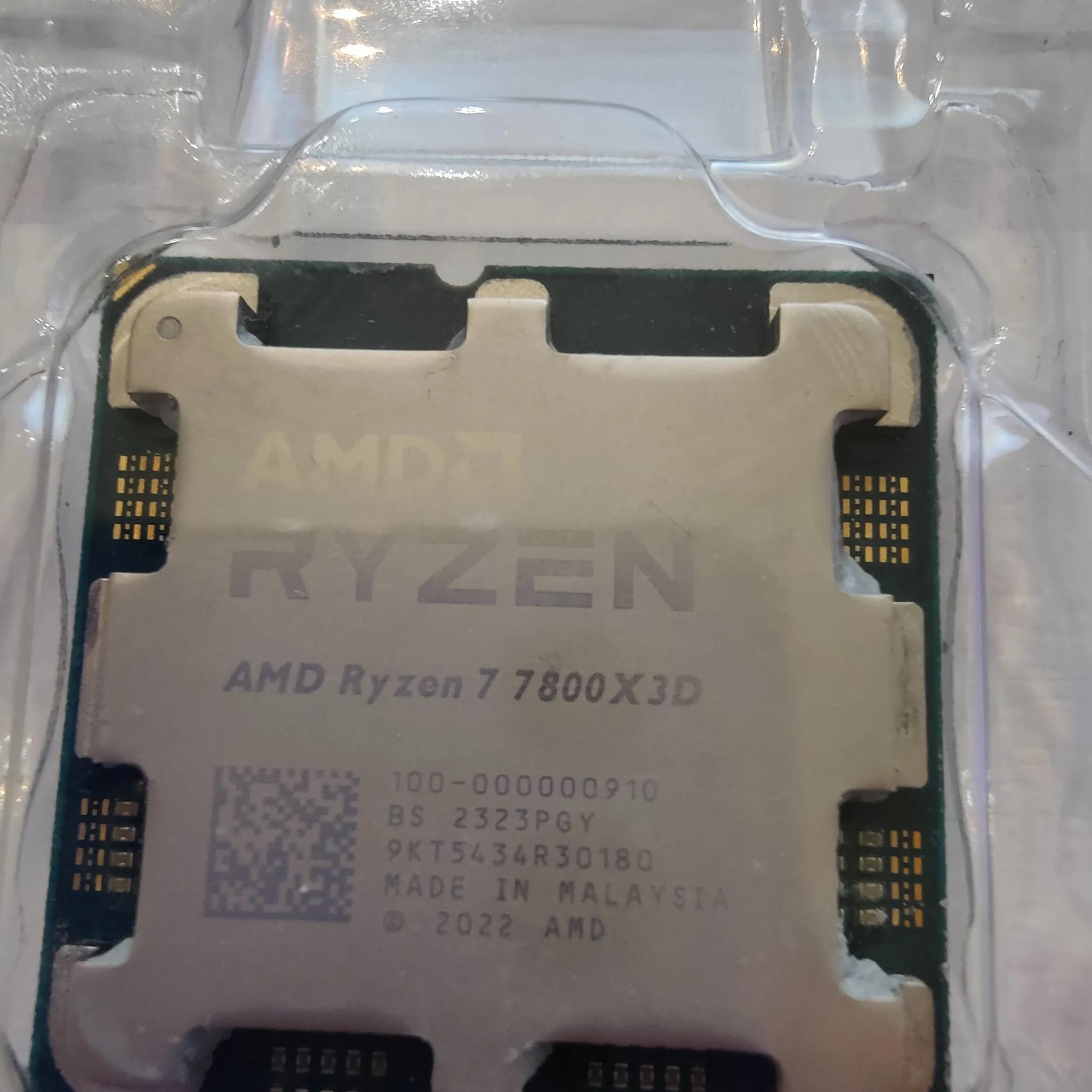 AMD Ryzen 7800x3d