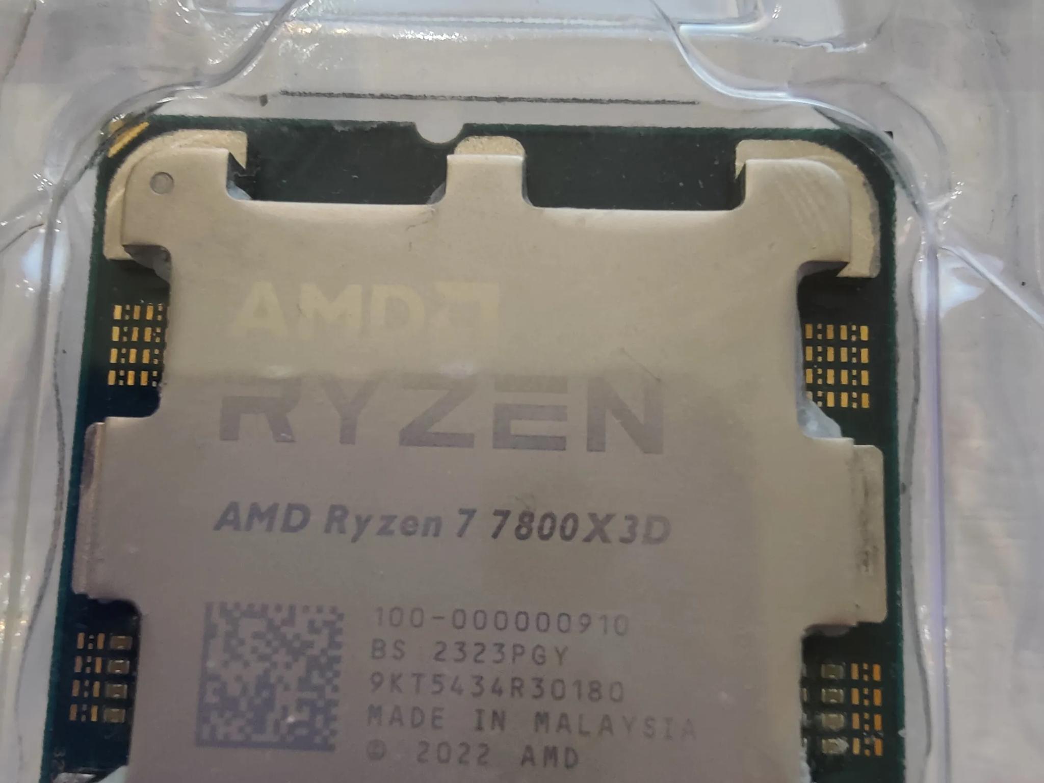 AMD Ryzen 7800x3d