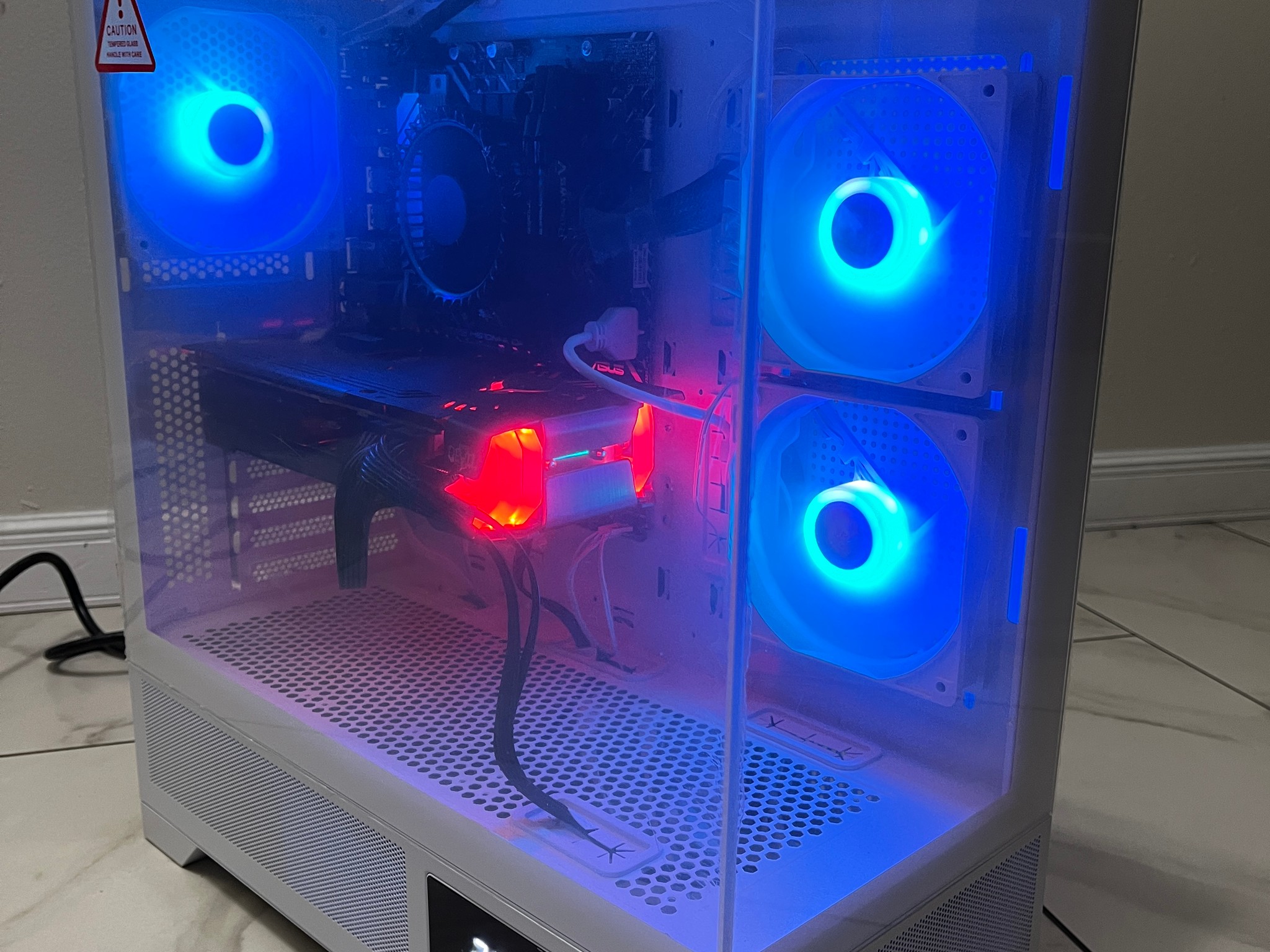 Intel Core i5-12400, AMD RX 6600 XT, 32GB RAM, 1TB SSD, High FPS Gaming PC w/ Wi-Fi & BT