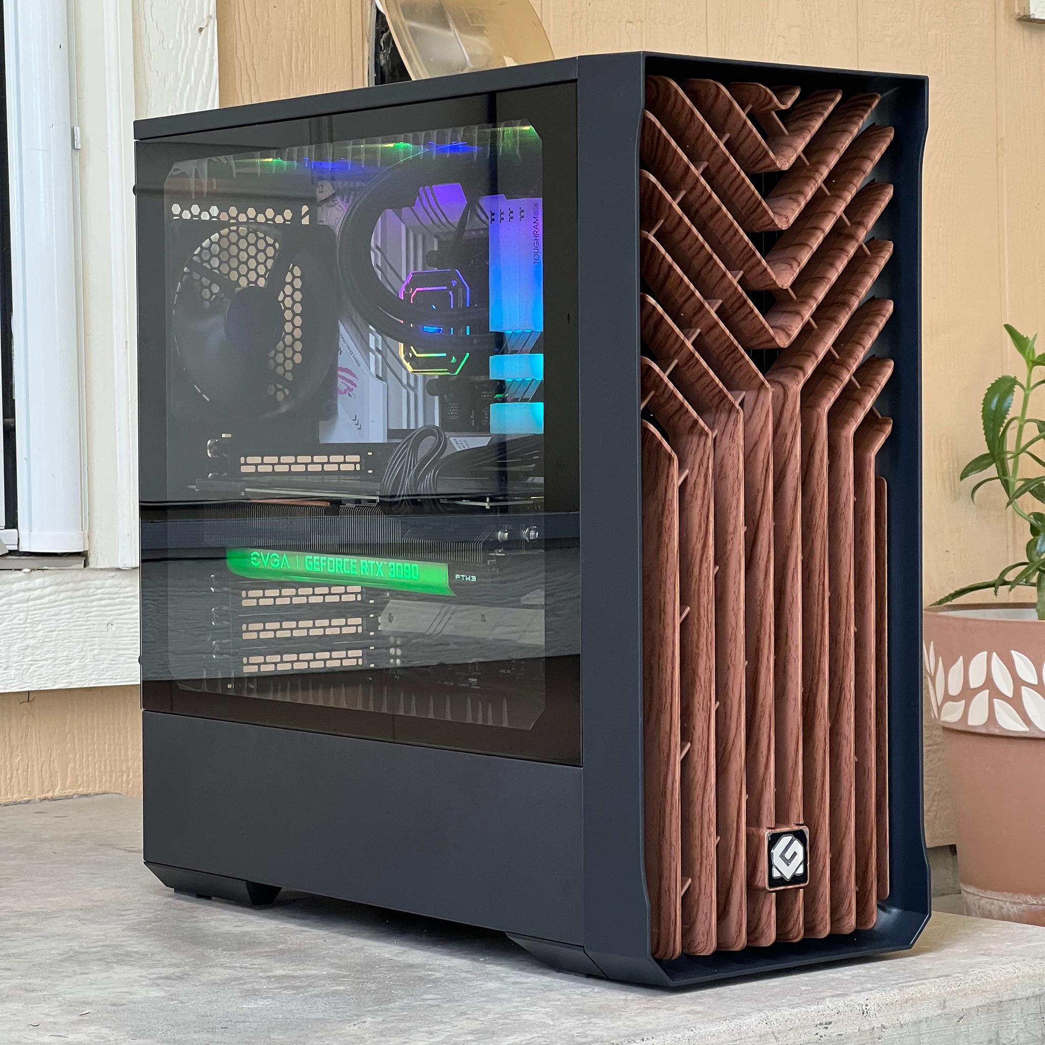 ⬛️Black Wood🪵RTX 3090 | i9 12900k | 32GB Ram | 1.7TB Storage