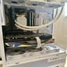 Gaming PC white/silver rtx 4070 ti
