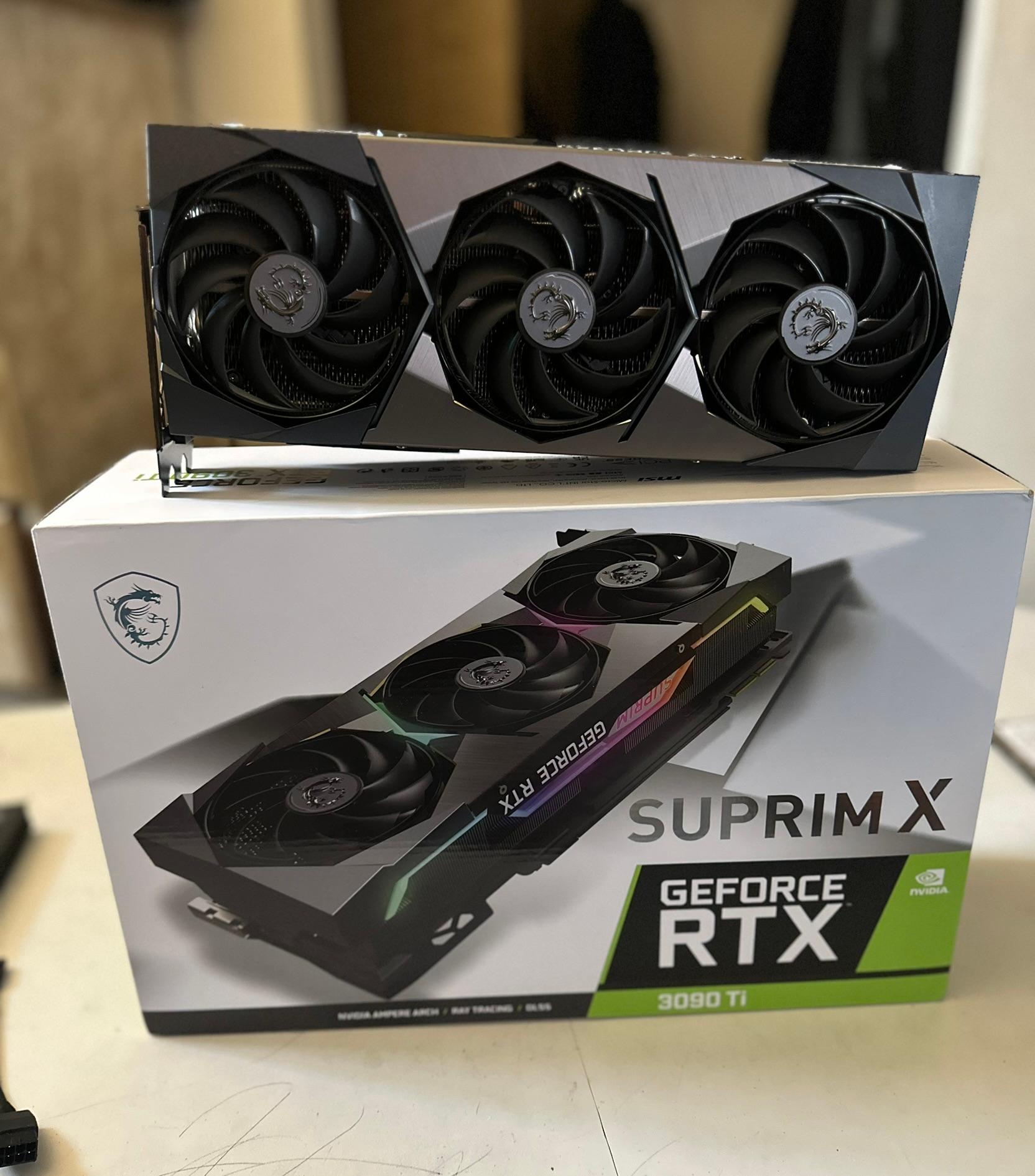 MSI GeForce RTX 3090 Ti SUPRIM X 24G
