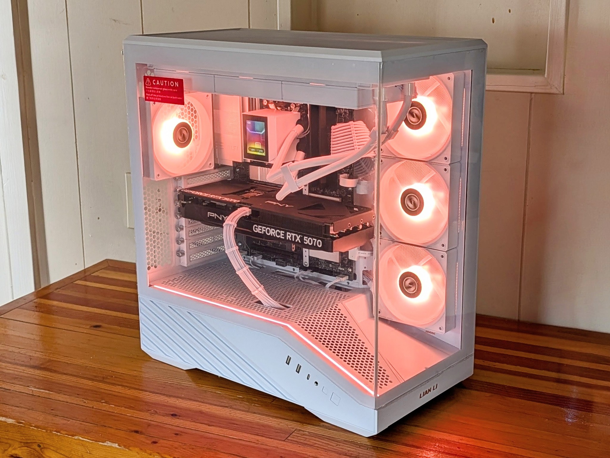 ⚡ RTX 5070 Gaming PC | Ryzen 9700X | AM5 Power | White & Black Build