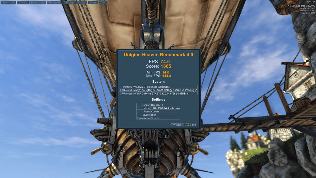 Used GIGABYTE GTX 970 Windforce 3X 4GB