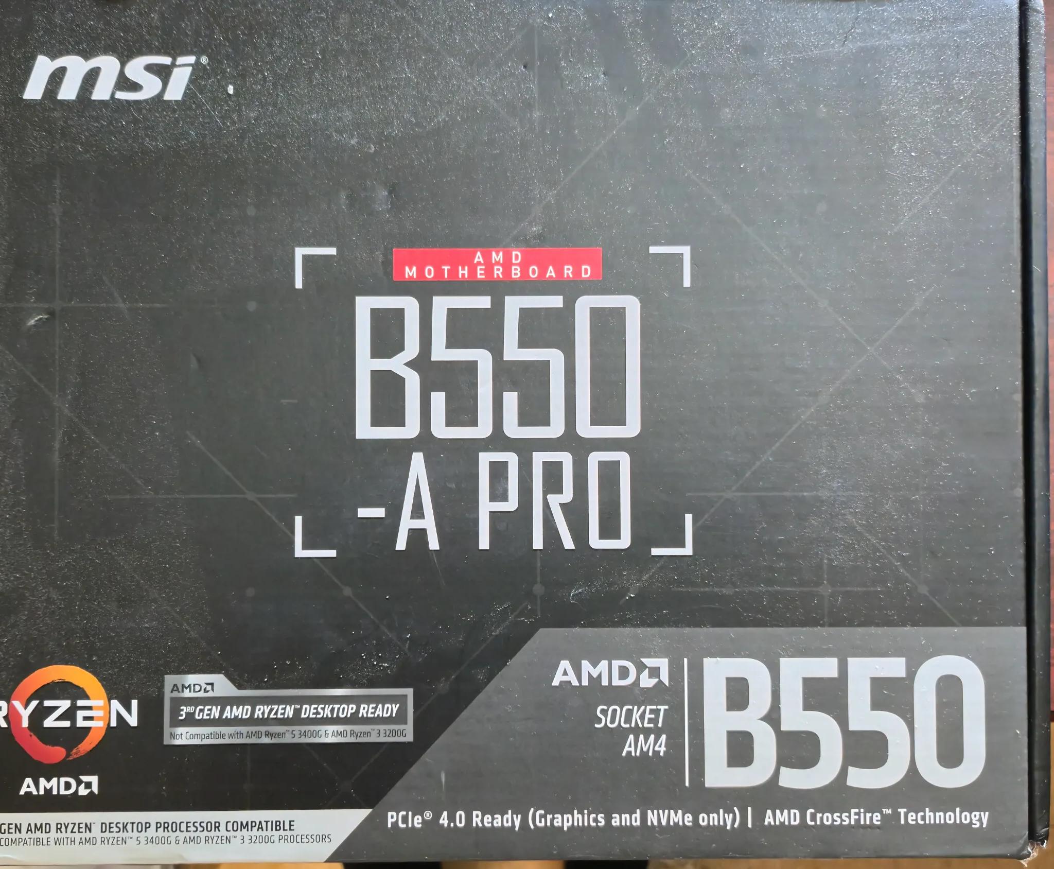 Mostly Functional: MSI B550-A-Pro, Zalman S2