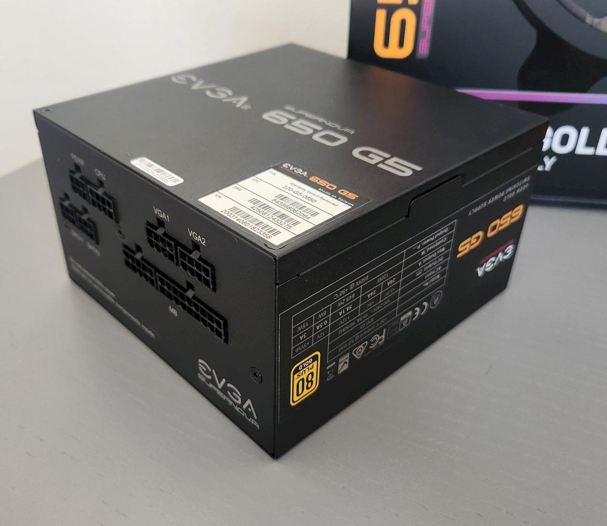 EVGA SuperNova 650 G5 80 Plus Gold 650W Fully modular PSU