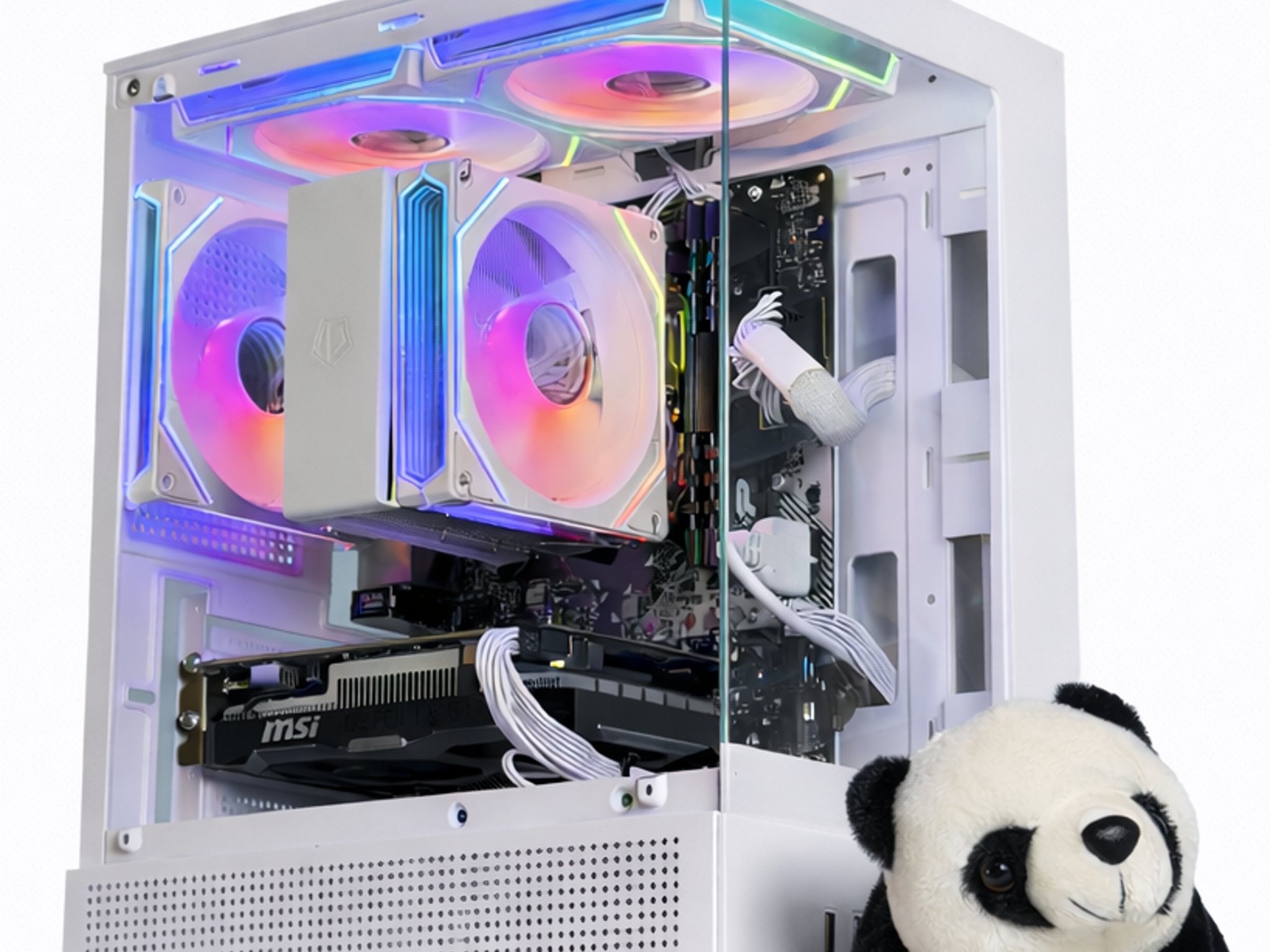 RGB Gaming PC + Mousepad| Gtx 1650 Ryzen 5 2600