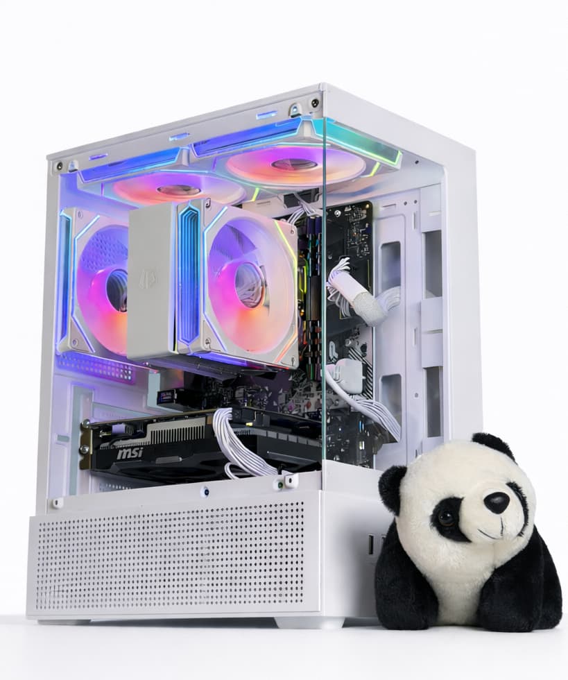RGB Gaming PC + Mousepad| Gtx 1650 Ryzen 5 2600