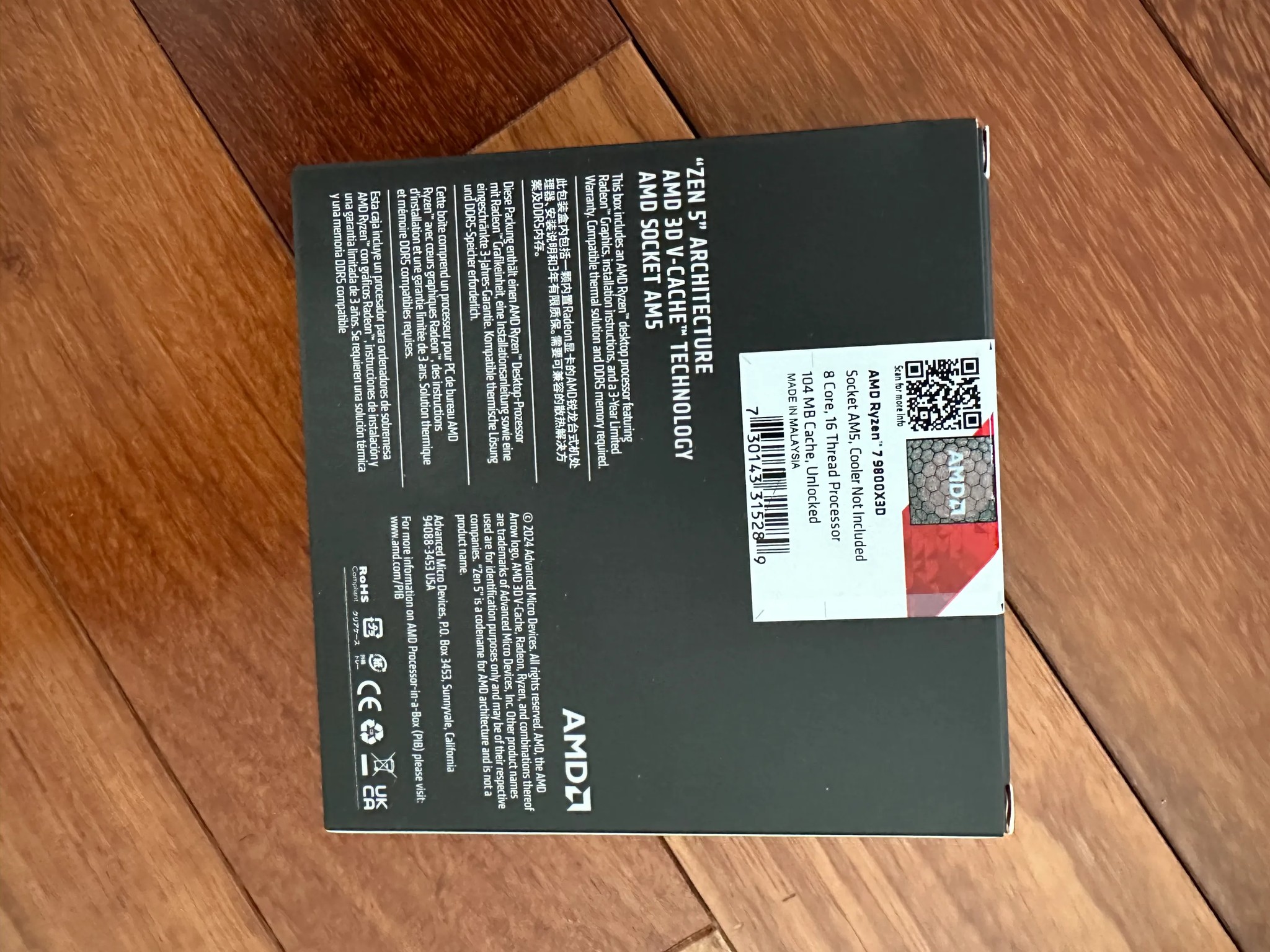 AMD Ryzen 7 9800X3D