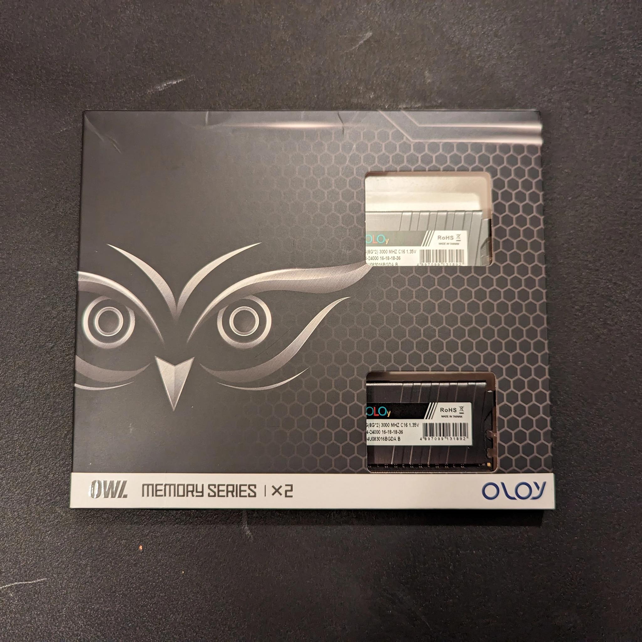 OLOy 16GB (2x8GB) DDR4-3000 CL16 Memory