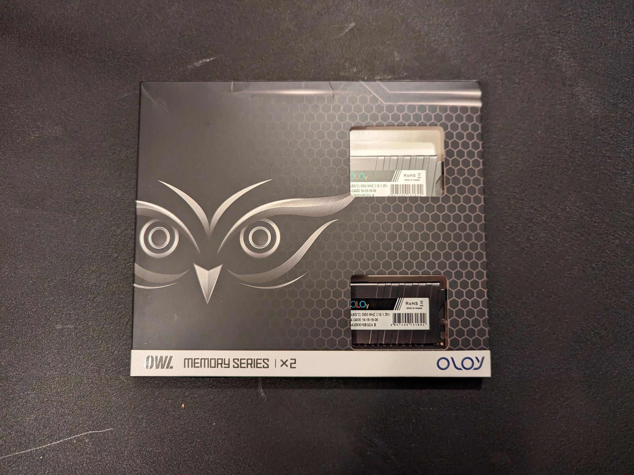 OLOy 16GB (2x8GB) DDR4-3000 CL16 Memory