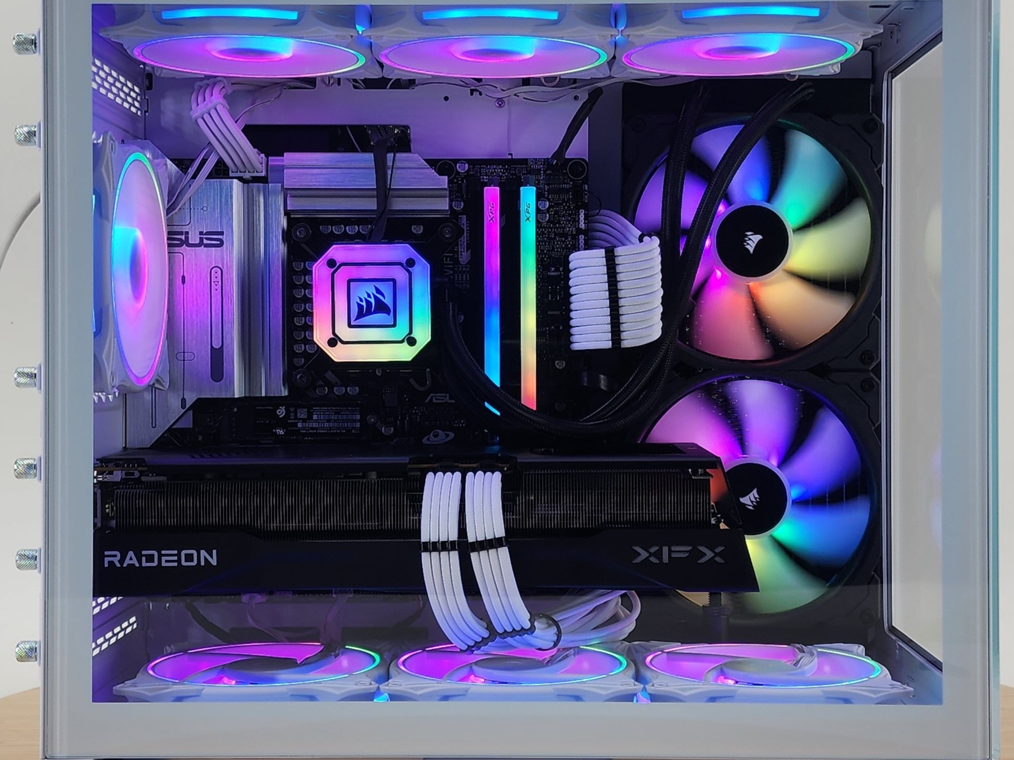 Gaming PC Ultra 7 265K 32GB RAM 1TB SSD RX 9070 XT 16GB Windows 11 Computer