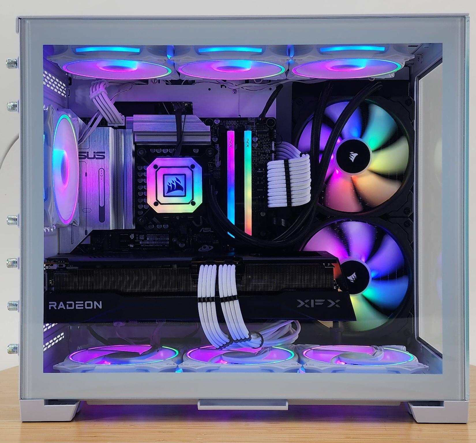 Gaming PC Ultra 7 265K 32GB RAM 1TB SSD RX 9070 XT 16GB Windows 11 Computer