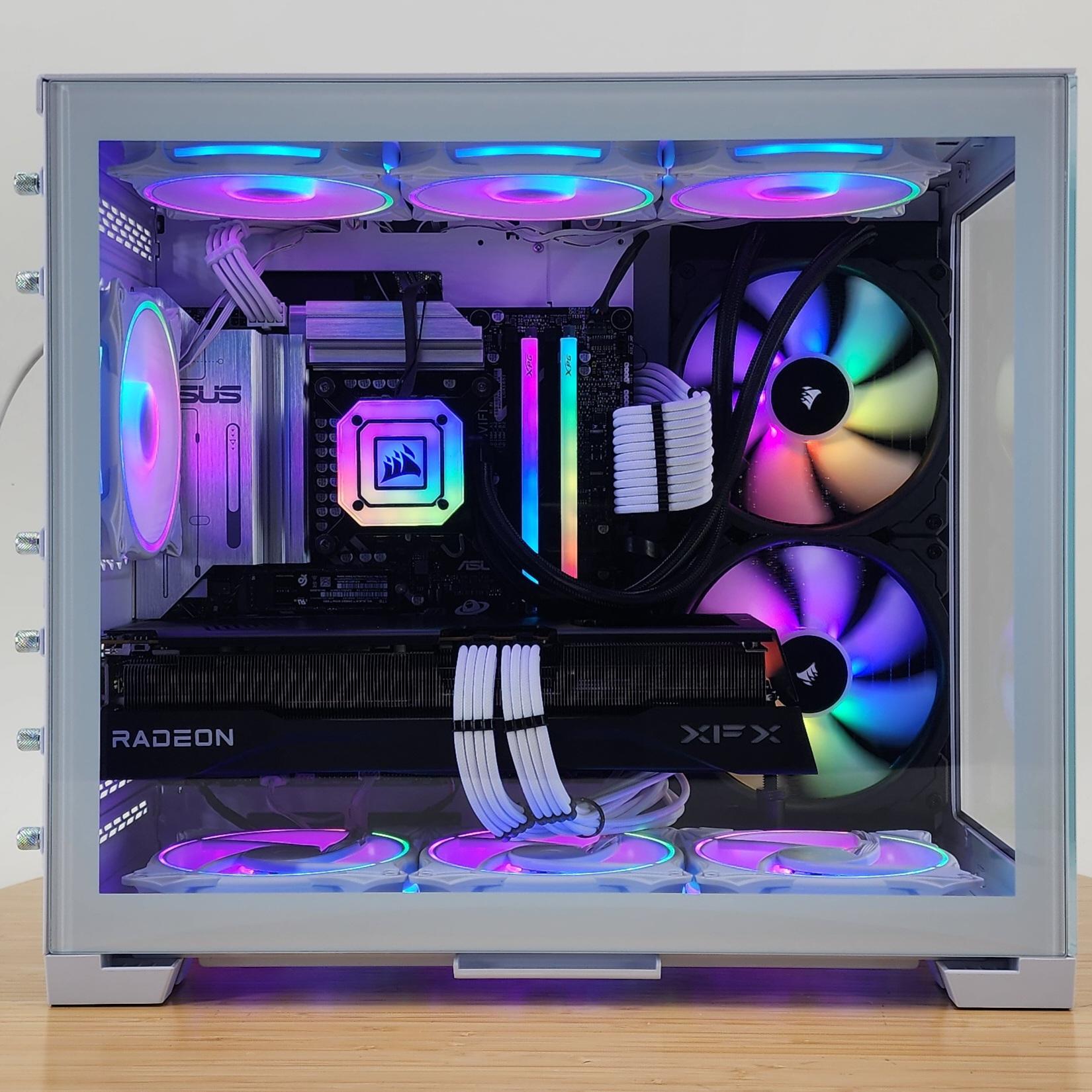 Gaming PC Ultra 7 265K 32GB RAM 1TB SSD RX 9070 XT 16GB Windows 11 Computer