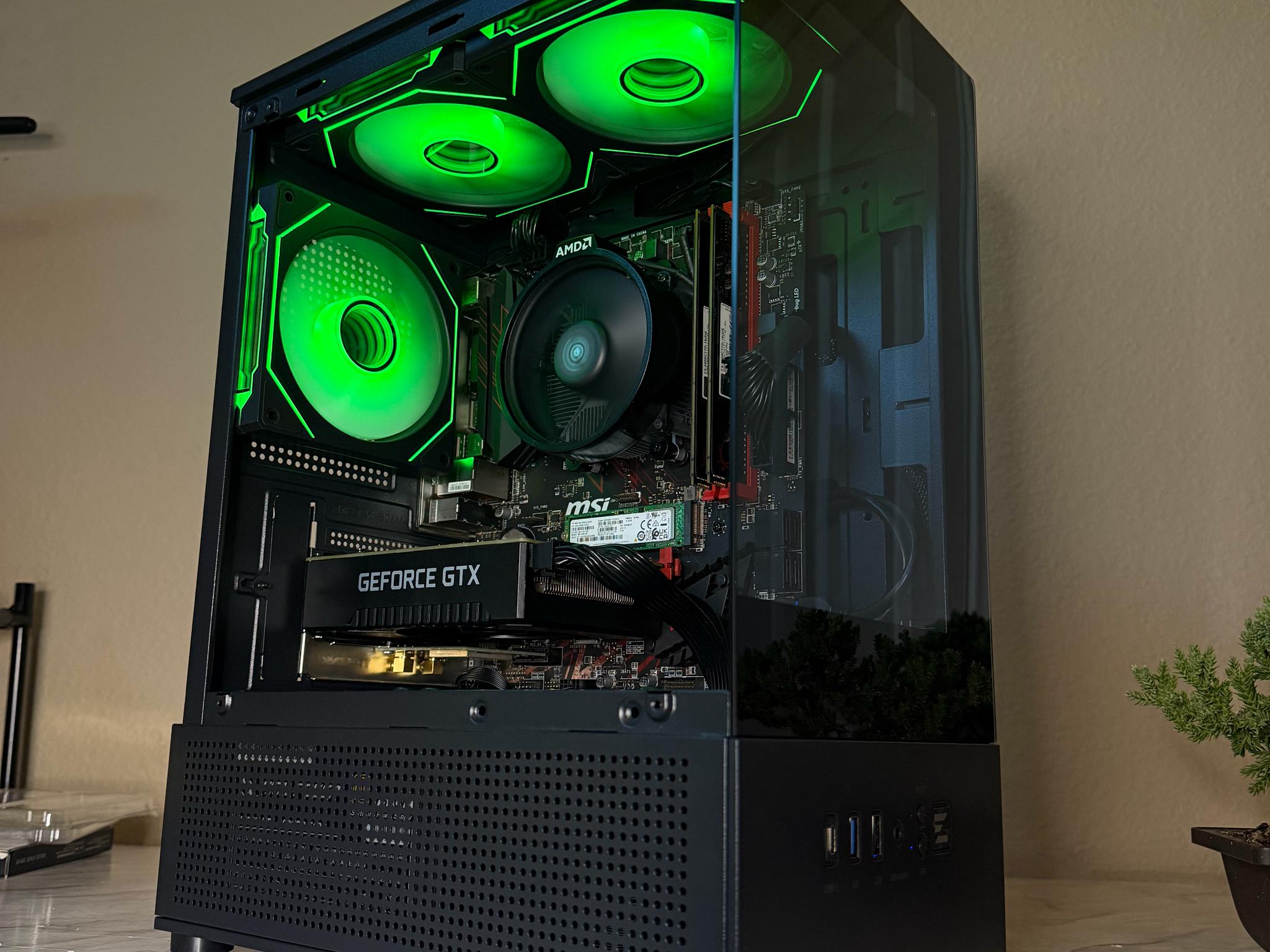 GeForce GTX 1660 Custom Gaming PC - Ryzen 5 2600, 16GB RAM