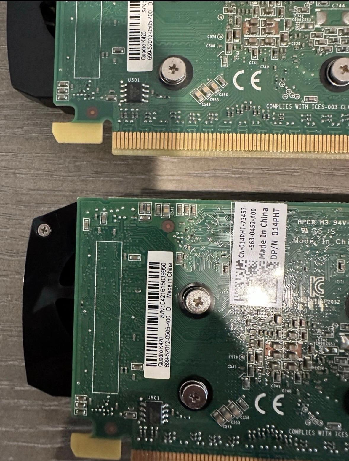 Nvidia Quatro K420 Bundle