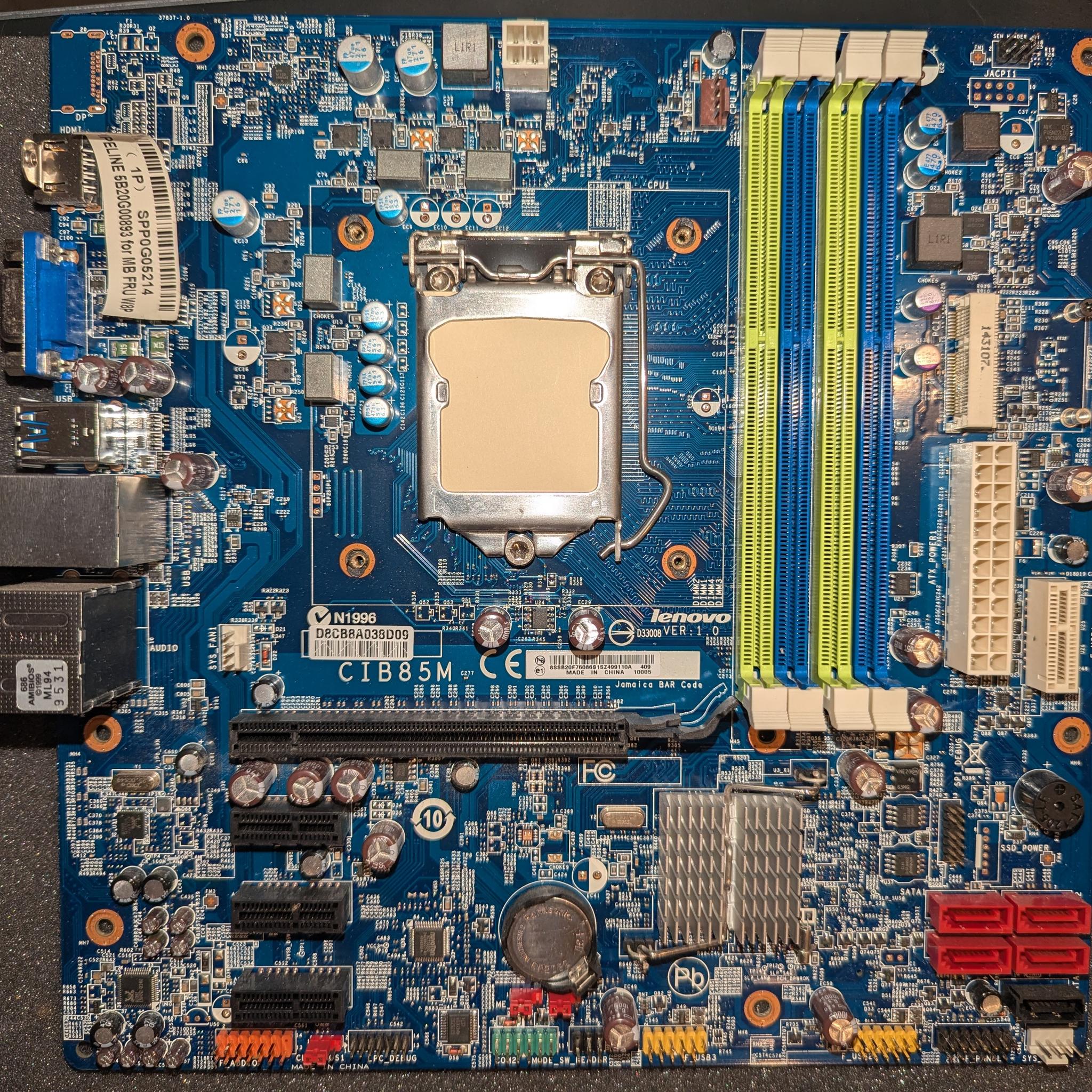 Lenovo Micro ATX LGA 1150 Motherboard