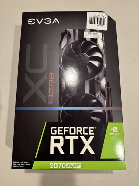 EVGA RTX 2070 Super XC Gaming 8G