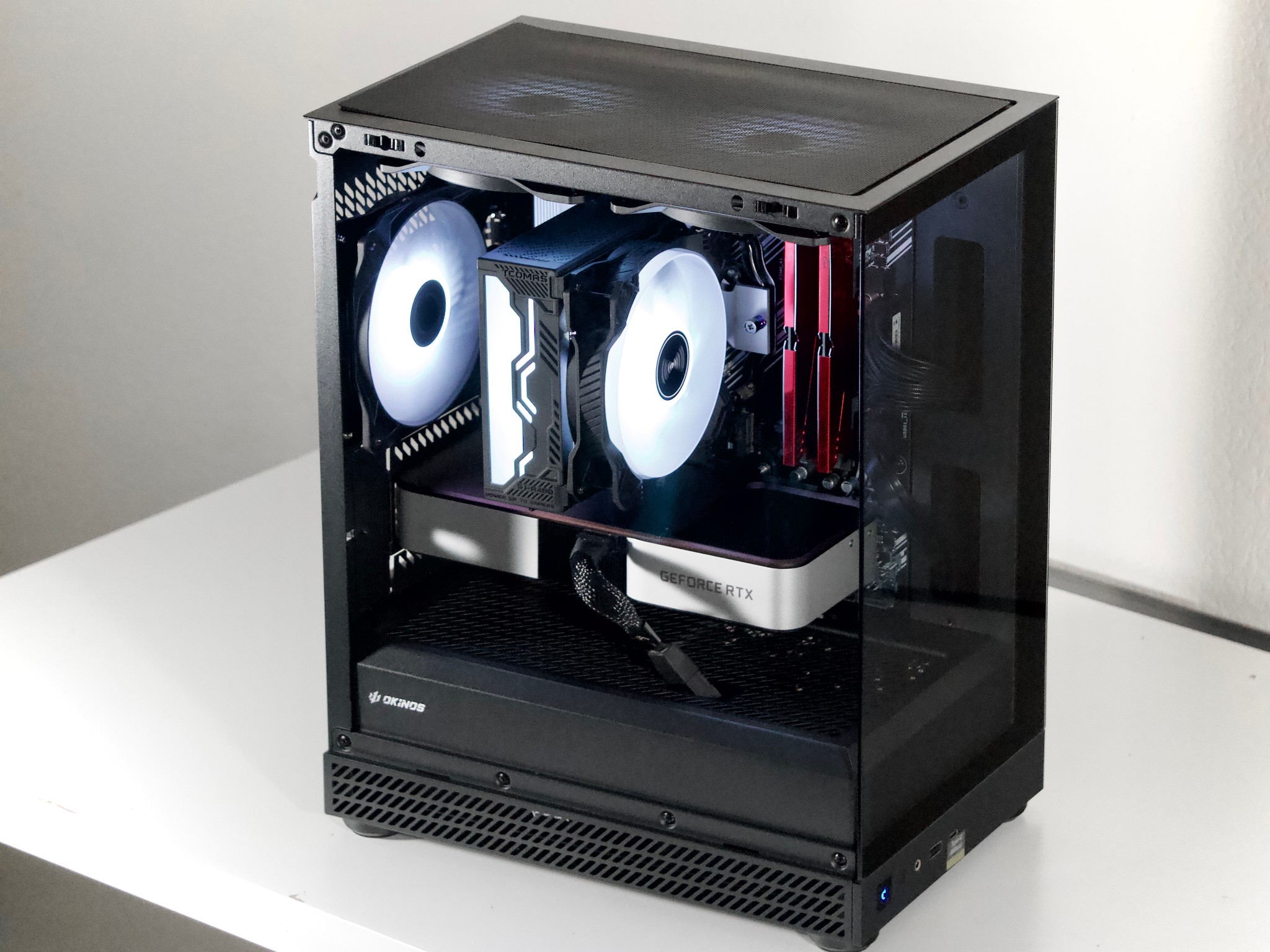 💥 Ryzen 5 5600+RTX 3060 Ti FE | 16GB DDR4 | 1TB NVMe | FREE Ship! | WiFi/BT | 1080p/1440p Gaming PC