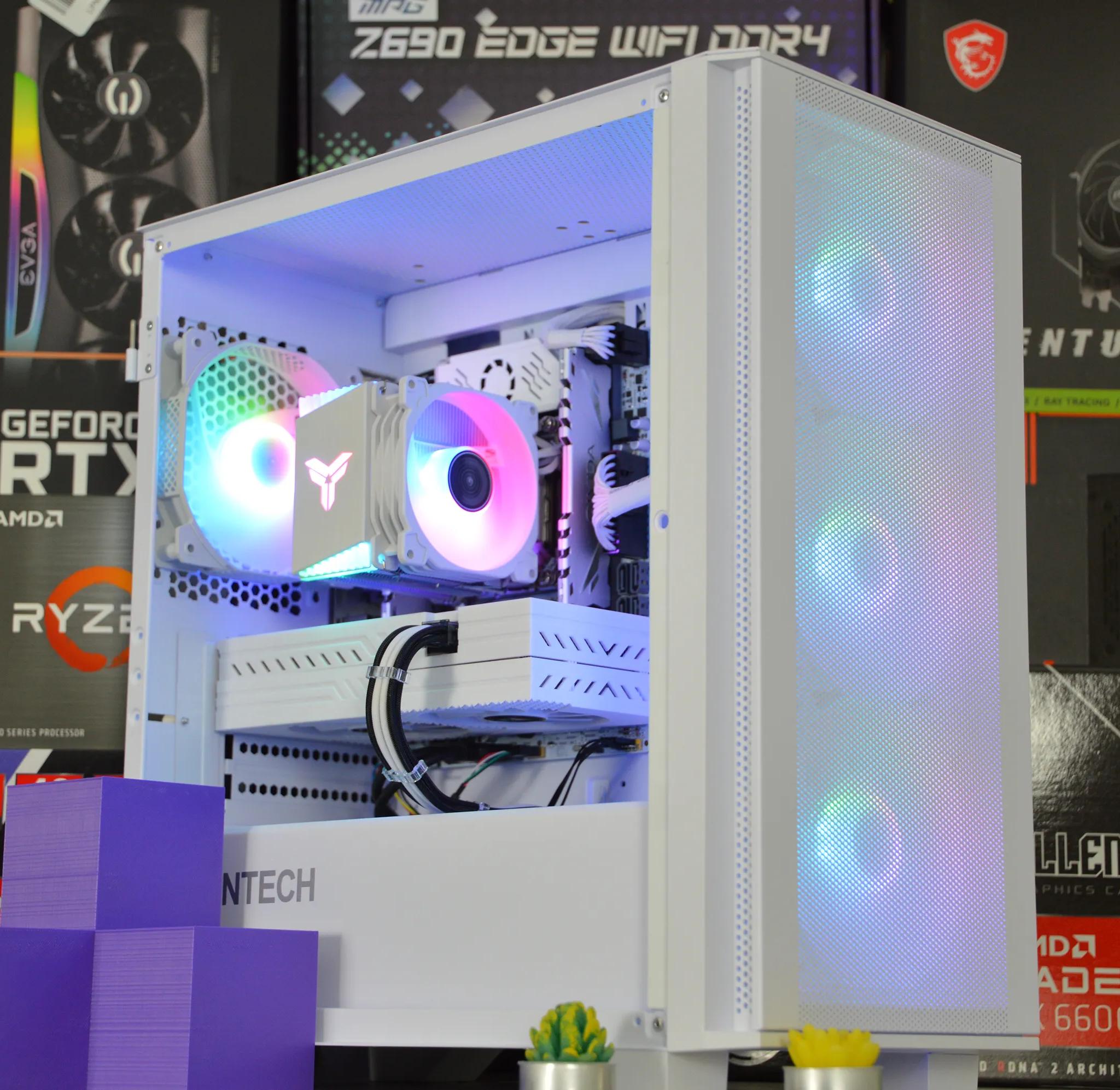 ⚪⚪| RX 580 8GB | INTEL XEON E5 2670 V3 | 16GB DDR4 RAM | 1TB NVME SSD | White-Out 2.0 |