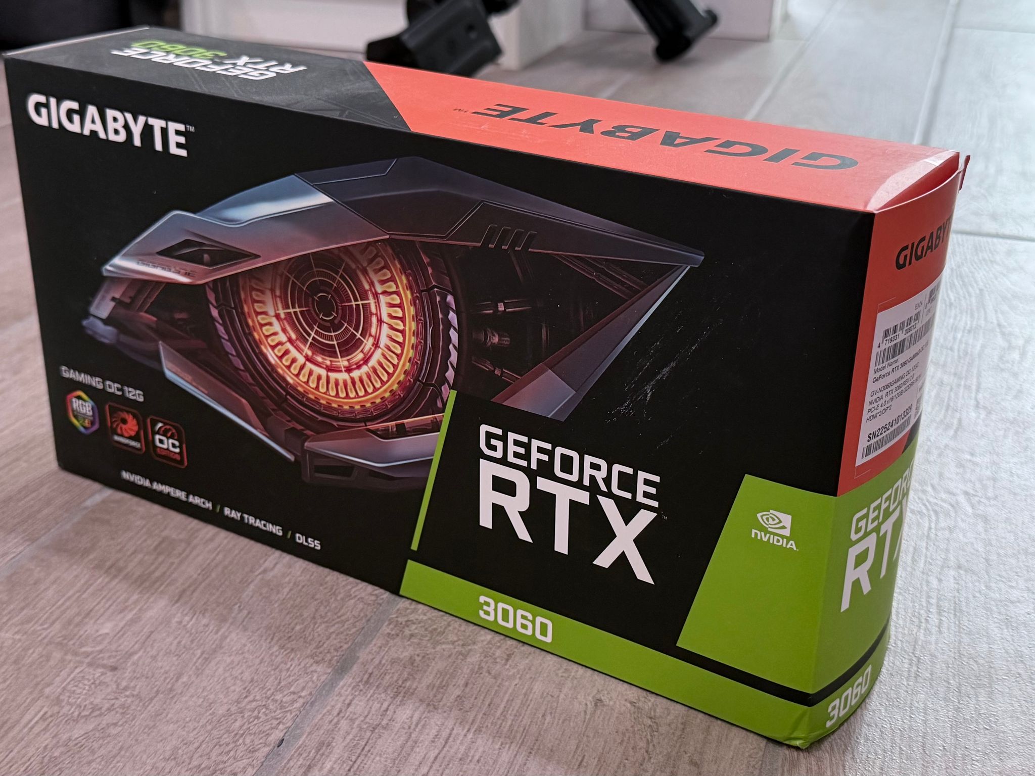 Gigabyte GAMING OC Rev 2.0 GeForce RTX 3060 12GB