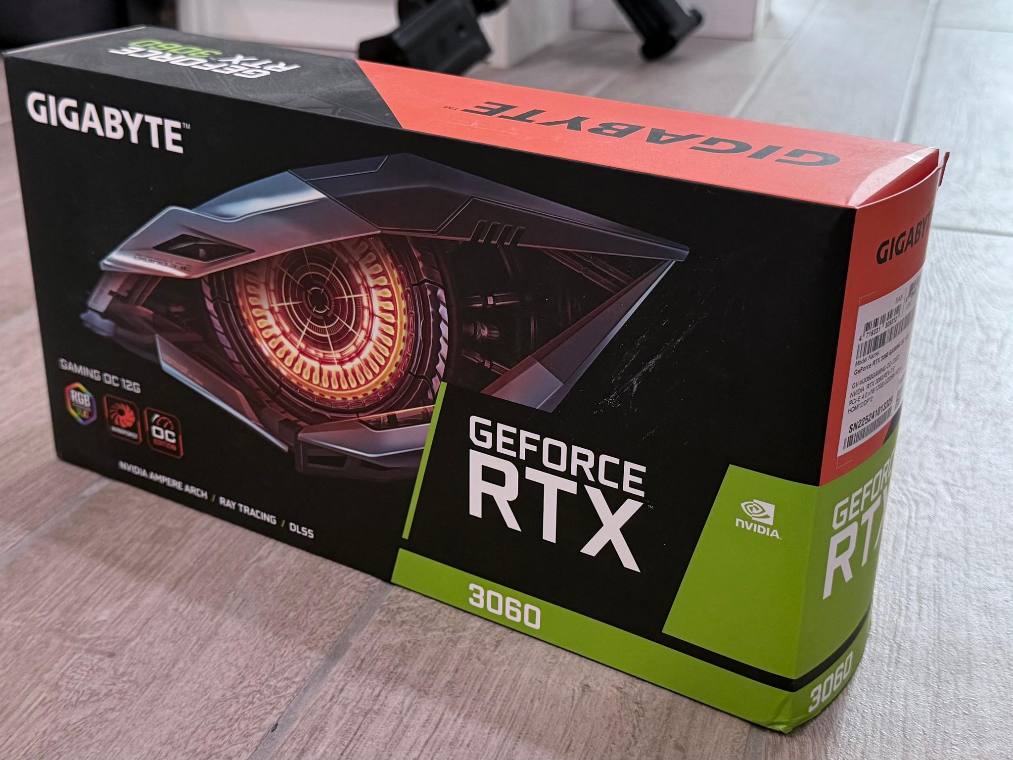 Gigabyte GAMING OC Rev 2.0 GeForce RTX 3060 12GB