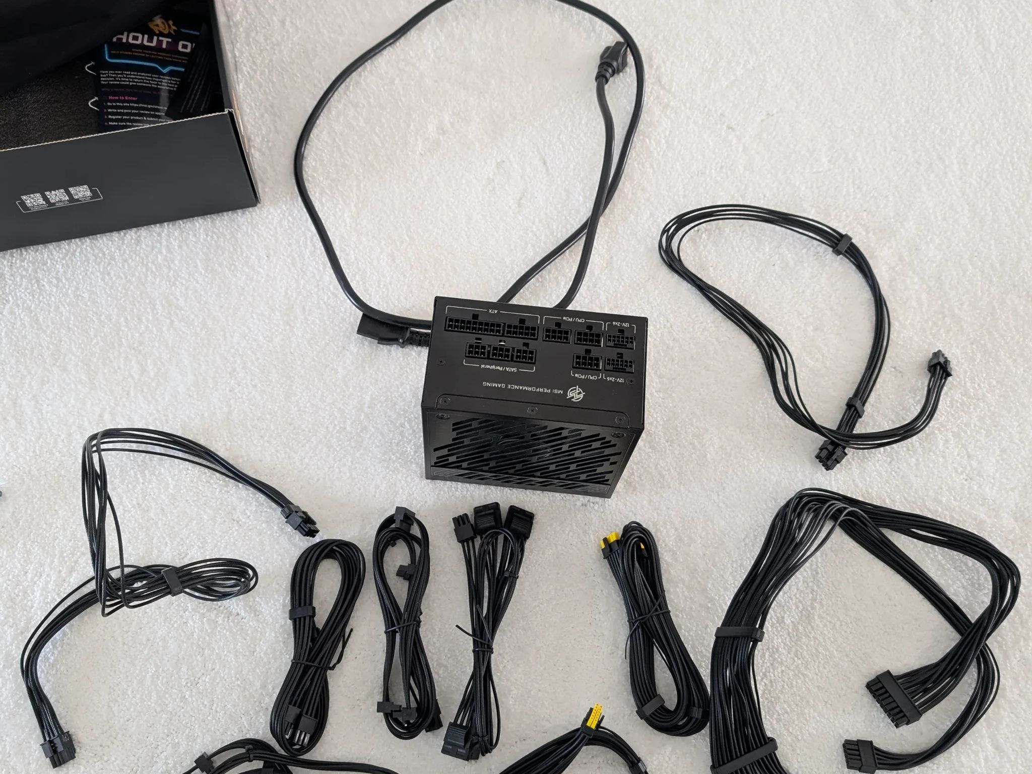 MPG A1000GS PCIE5 1000W Power Supply