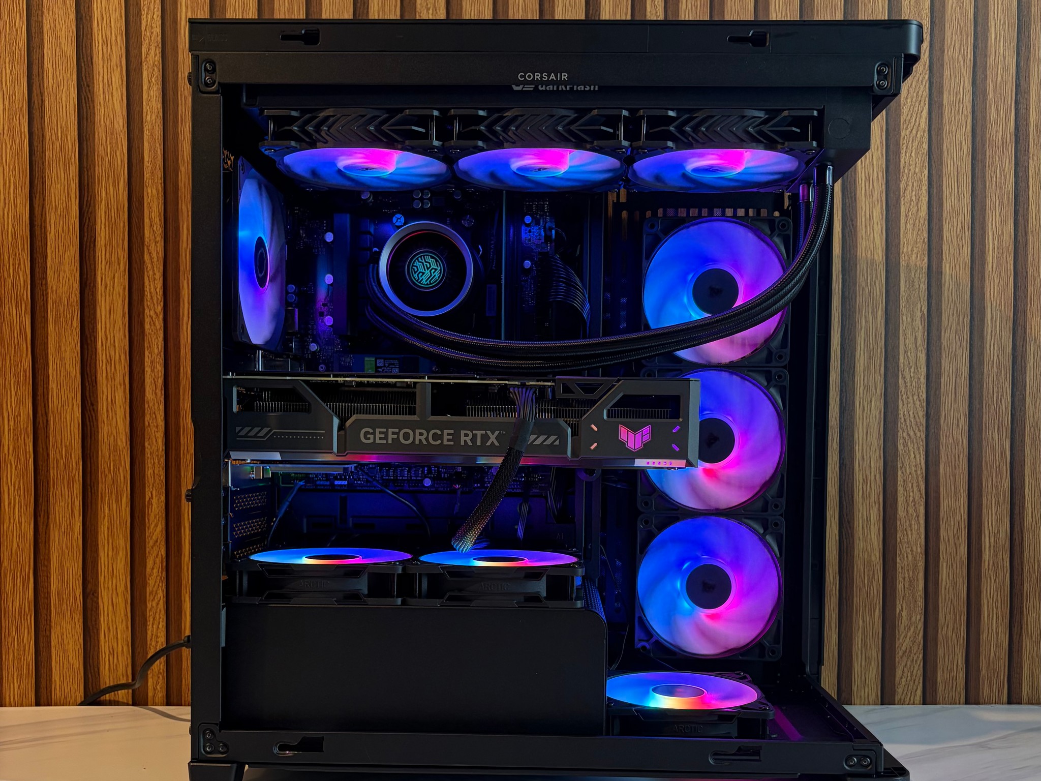 RTX 5070 | RYZEN 5 9600X | 16GB DDR5 | 750W PSU | 2TB NVME | 360MM AIO
