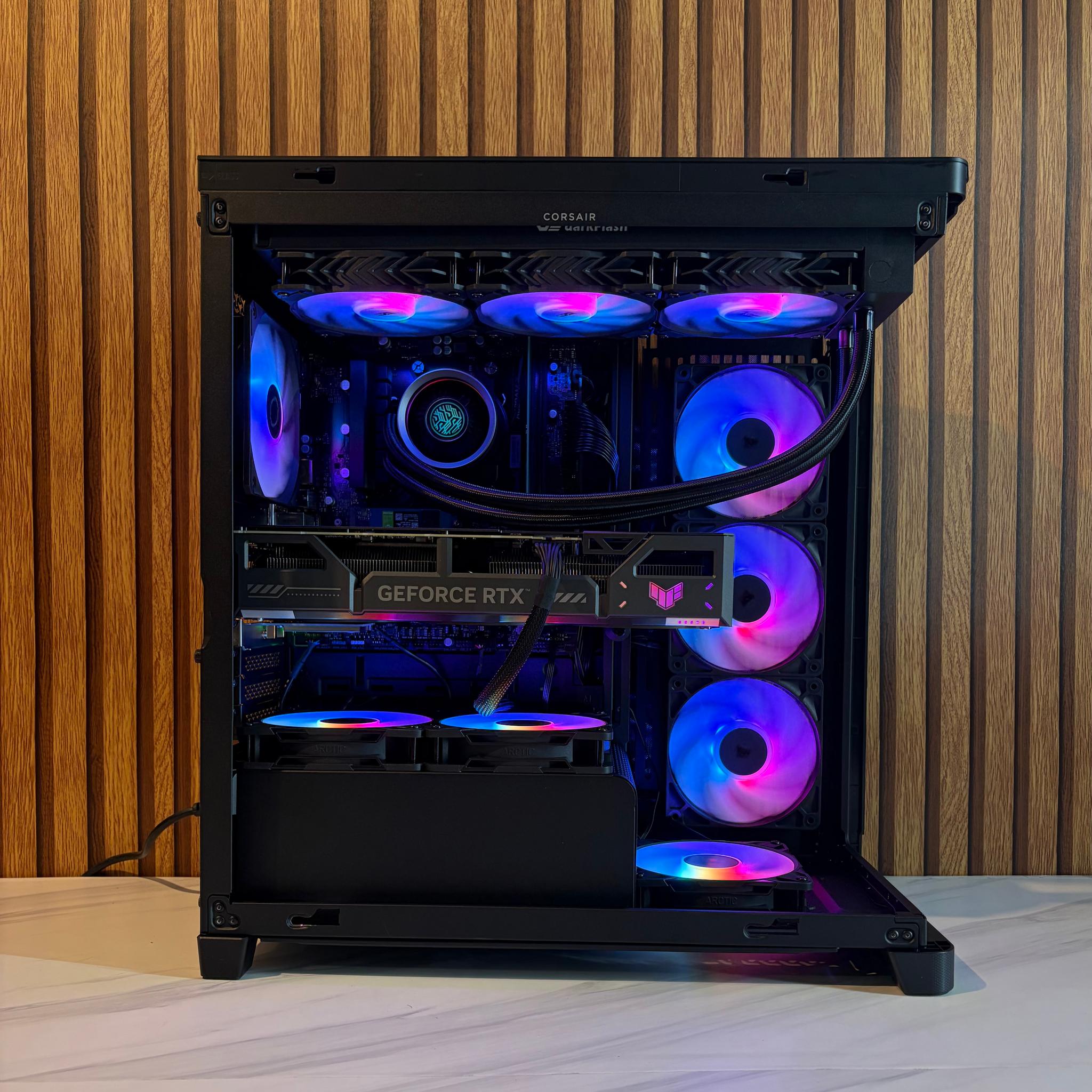 RTX 5070 | RYZEN 5 9600X | 16GB DDR5 | 750W PSU | 2TB NVME | 360MM AIO