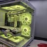 Liquid cooled Arctic Rig Ryzen 5 / 32GB DDR4/  2TB SSD / RTX 3060 12GB