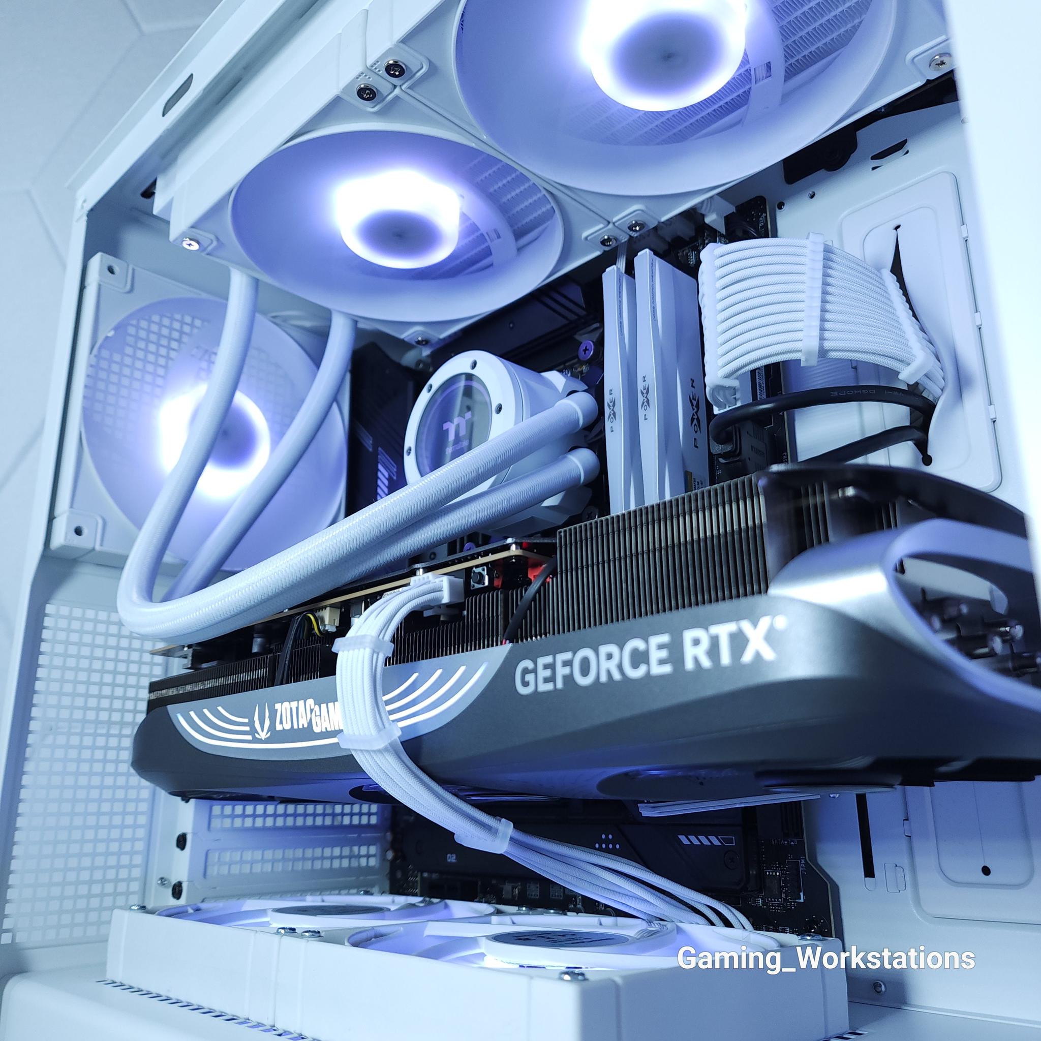 🤍RTX 4080●Core i7 12700KF●1440p/4K Gaming Computer