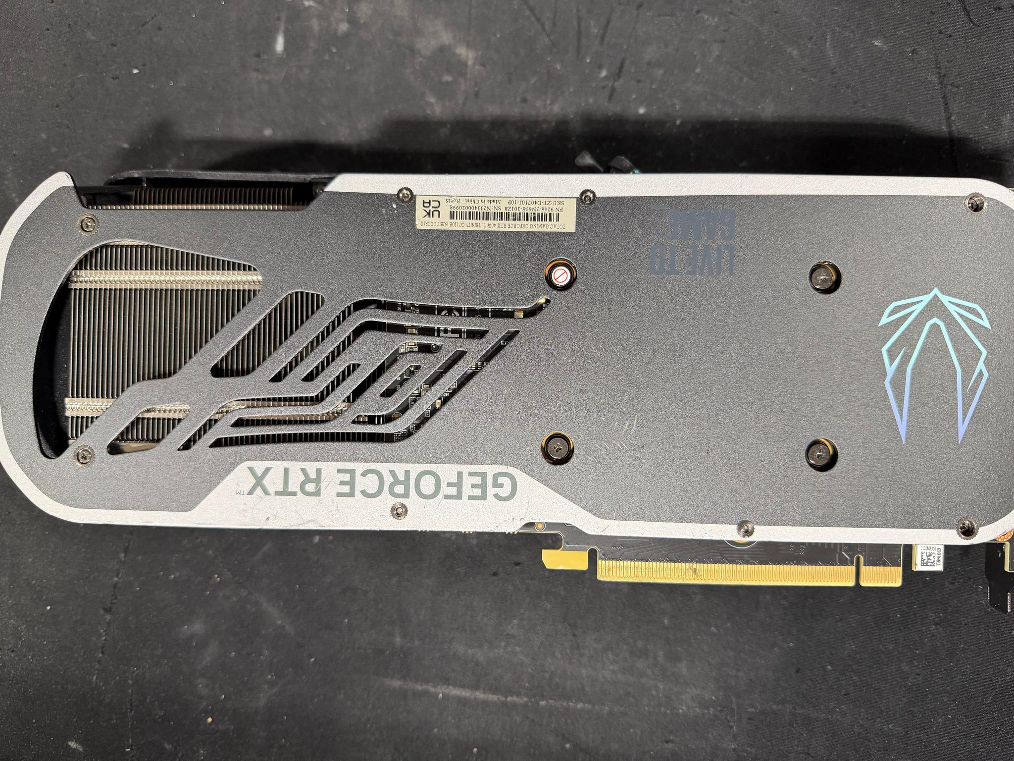 Zotac GAMING Trinity OC GeForce RTX 4070 Ti SUPER