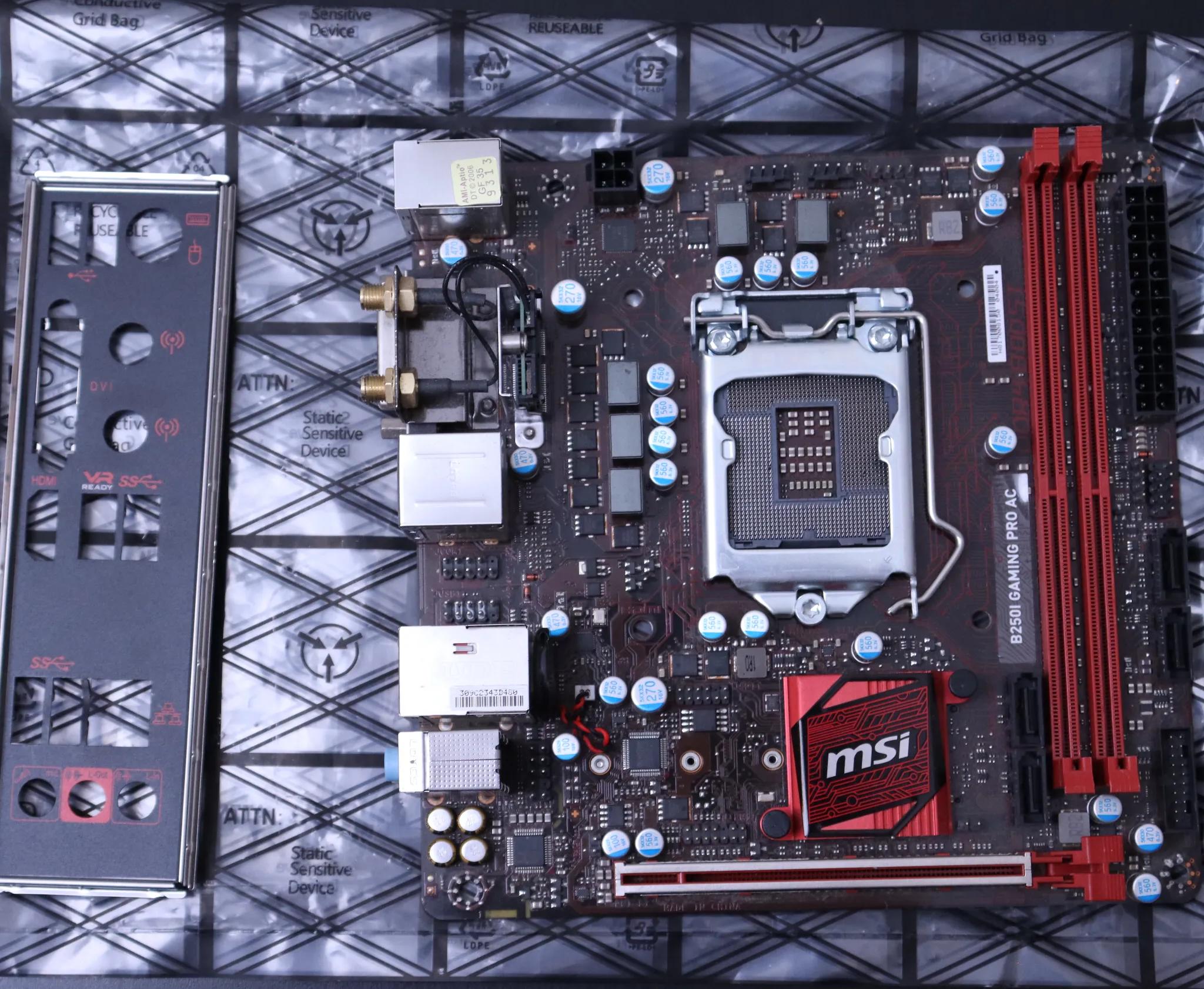 MSI B250I Gaming Pro AC Mini-ITX Motherboard LGA1151