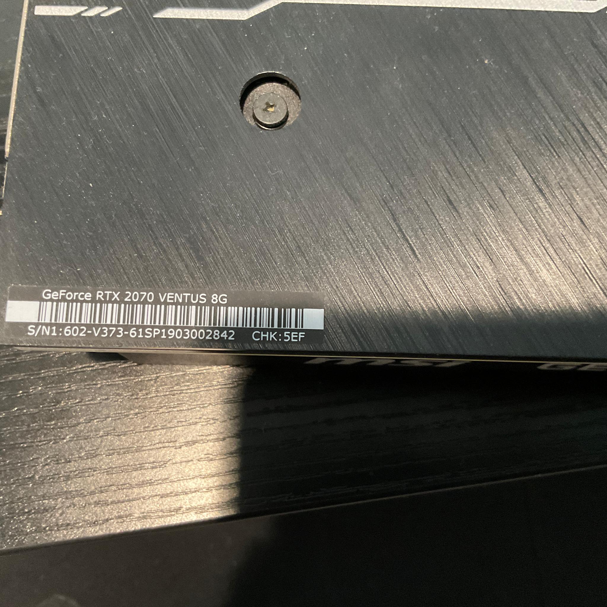 GeForce RTX 2070 VENTUS 8GB