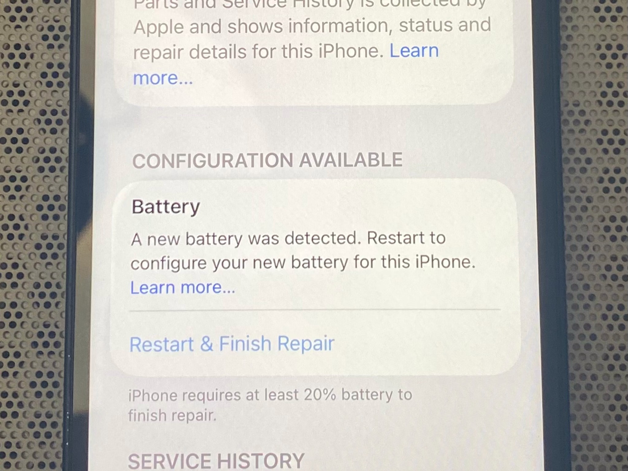 iPhone 13 mini w/ New Replacement Battery & LCD Display - 128GB - Midnight