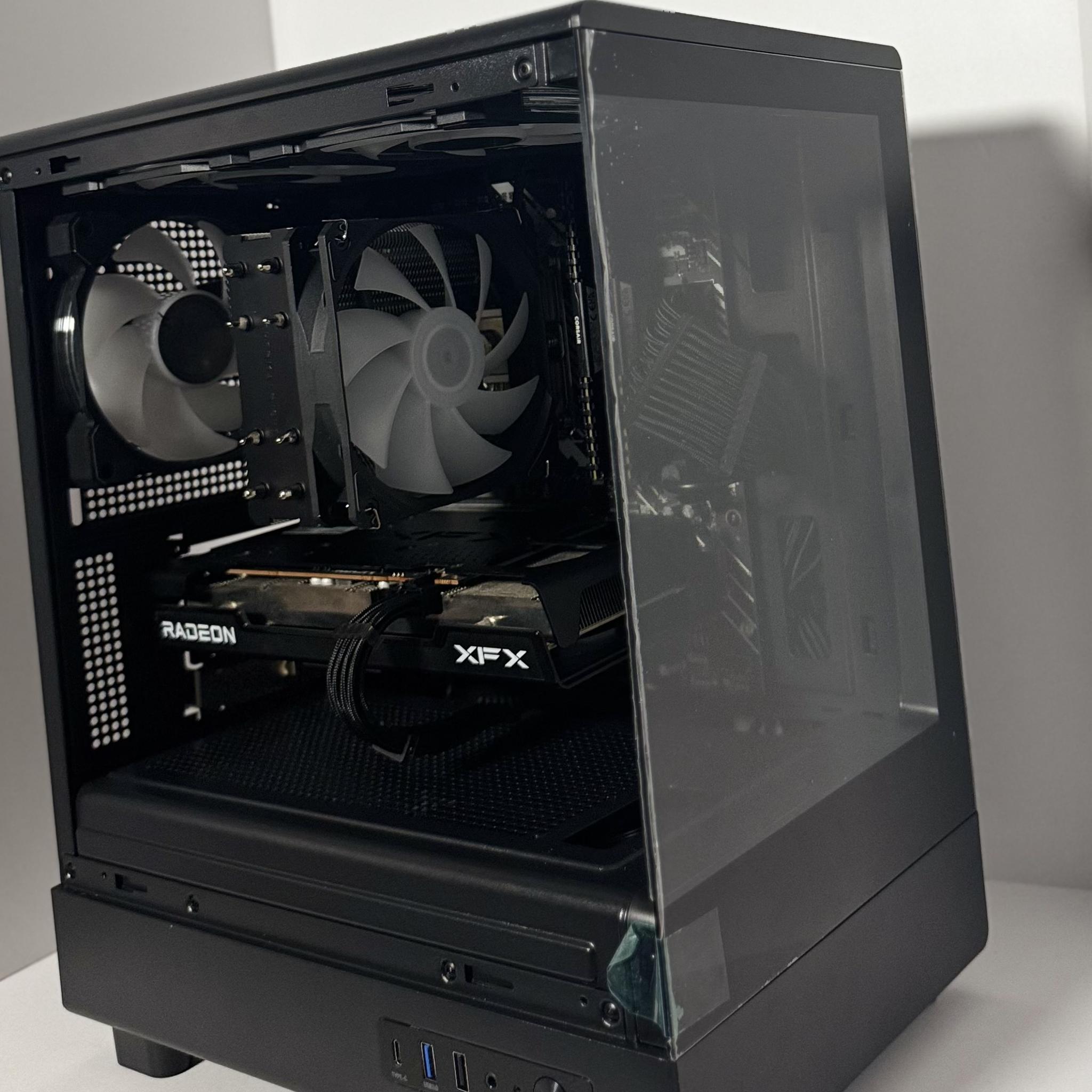 🏴DARKNIGHT PLUS🏴 R5 5600X | RX 6600 | 1TB SSD | 16GB DDR4 | WIFI/BT | WIN 11