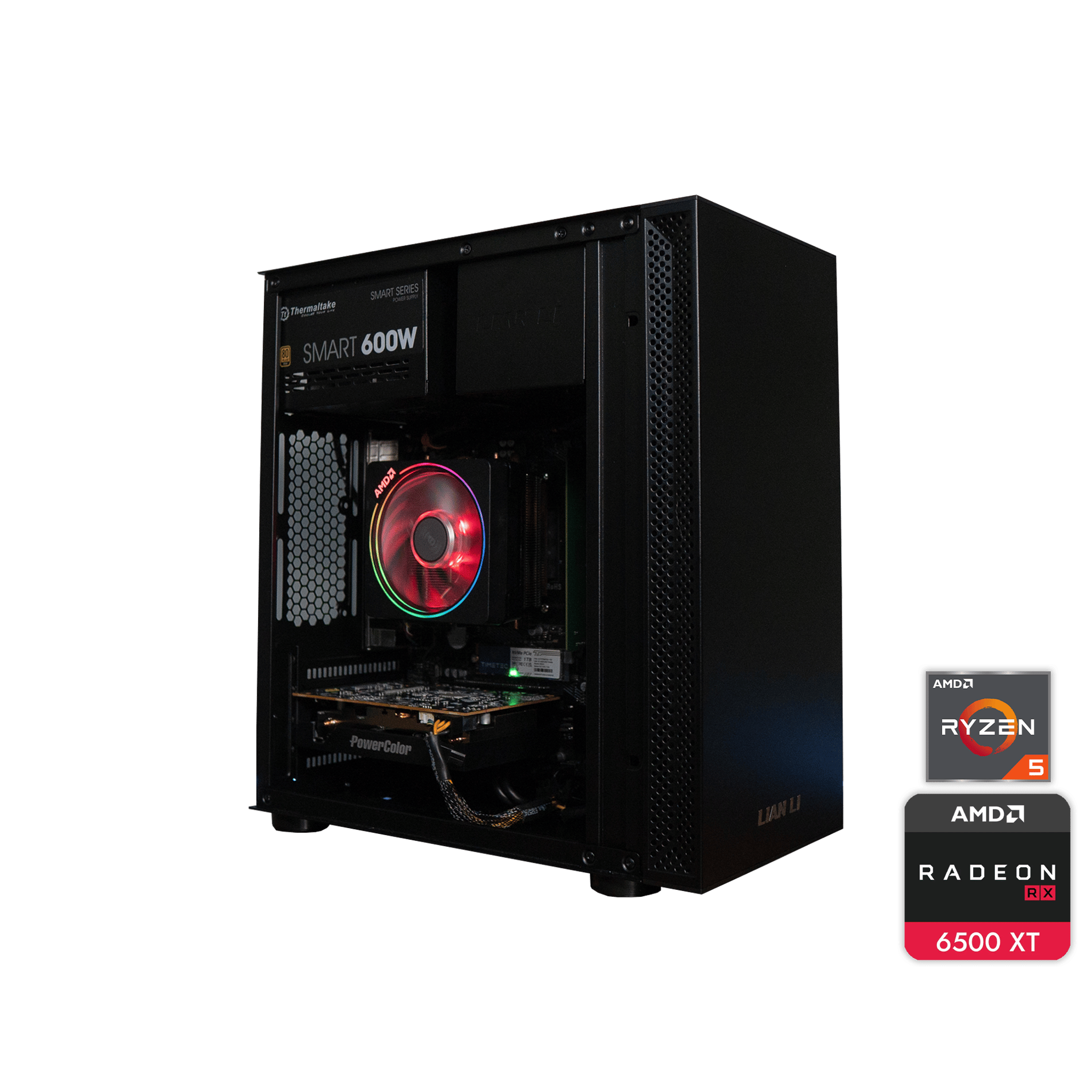 🍬🌠 BUDGET - BO6 Ready GAMING PC | PowerColor RX 6500XT | RYZEN 5 2600 | 32GB DDR4 RAM | 1TB NVME SSD