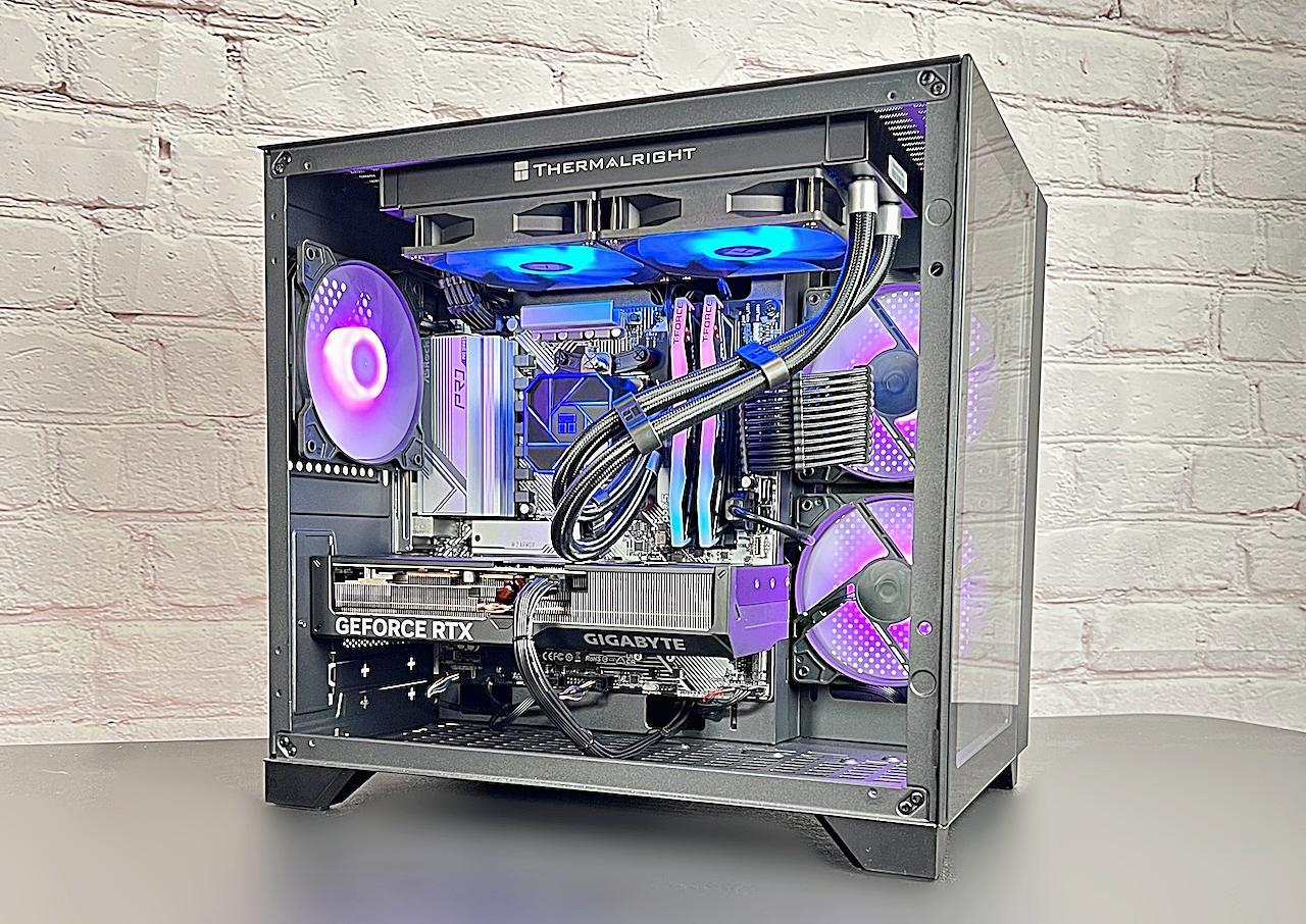 Ryzen 5 7500F RTX 4070 TI 32GB DDR5 1TB M.2 WIFI 6E WIN 11 Pro Gaming PC