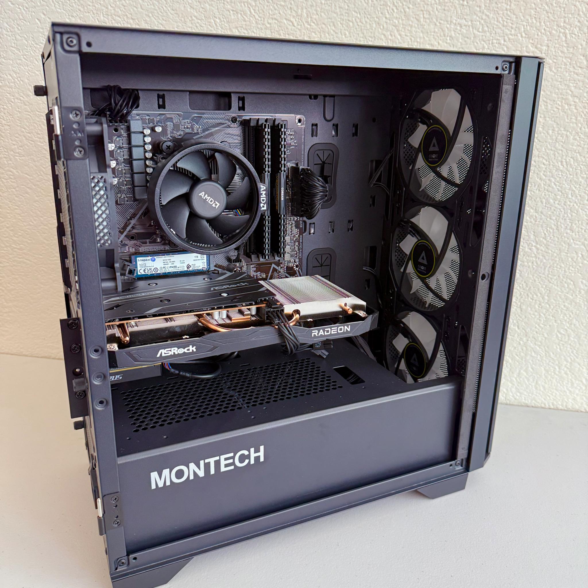 On Sale! Gaming PC: R5 5500 + RX 6600🔥