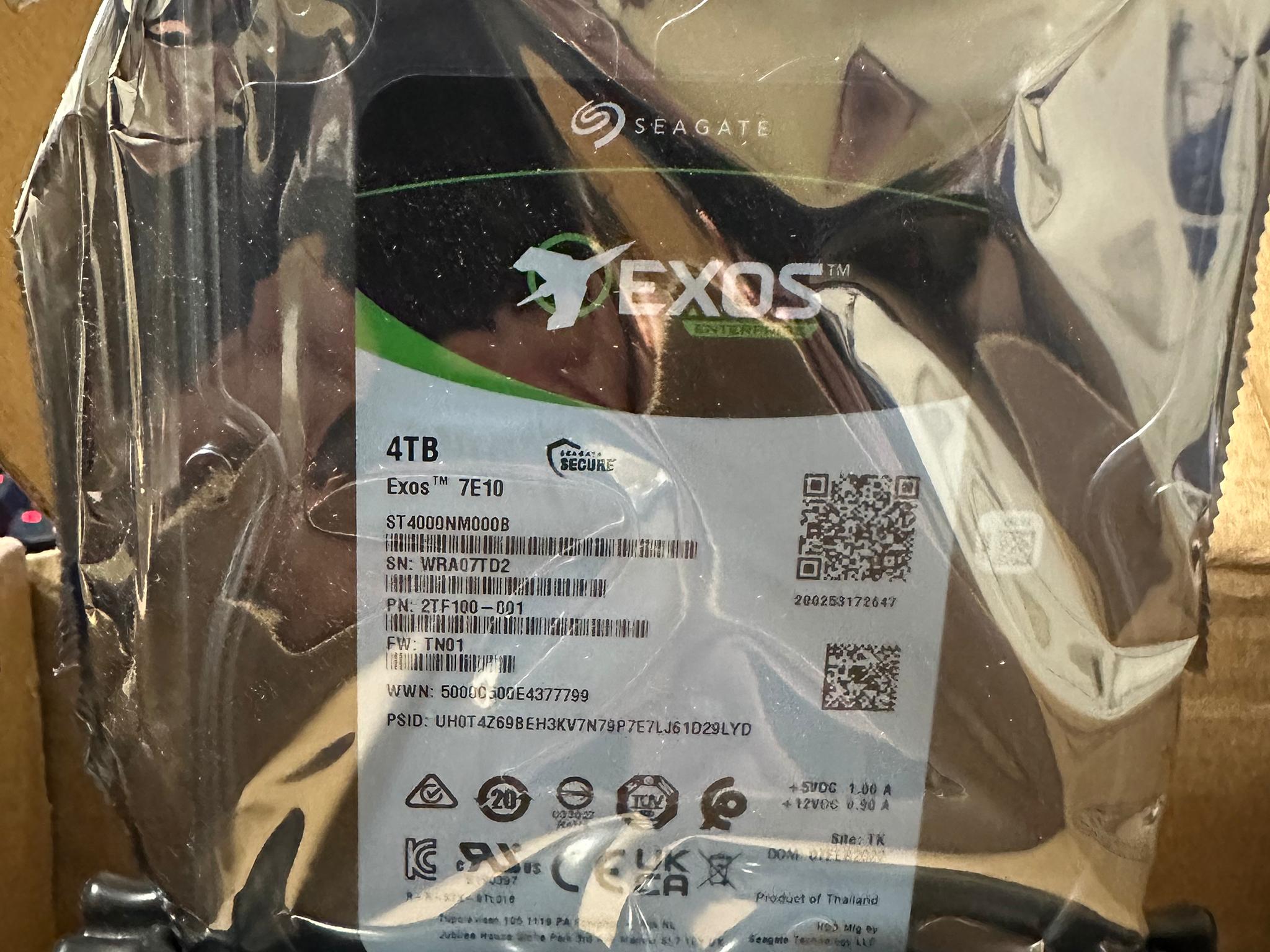 Seagate 4TB Exos
