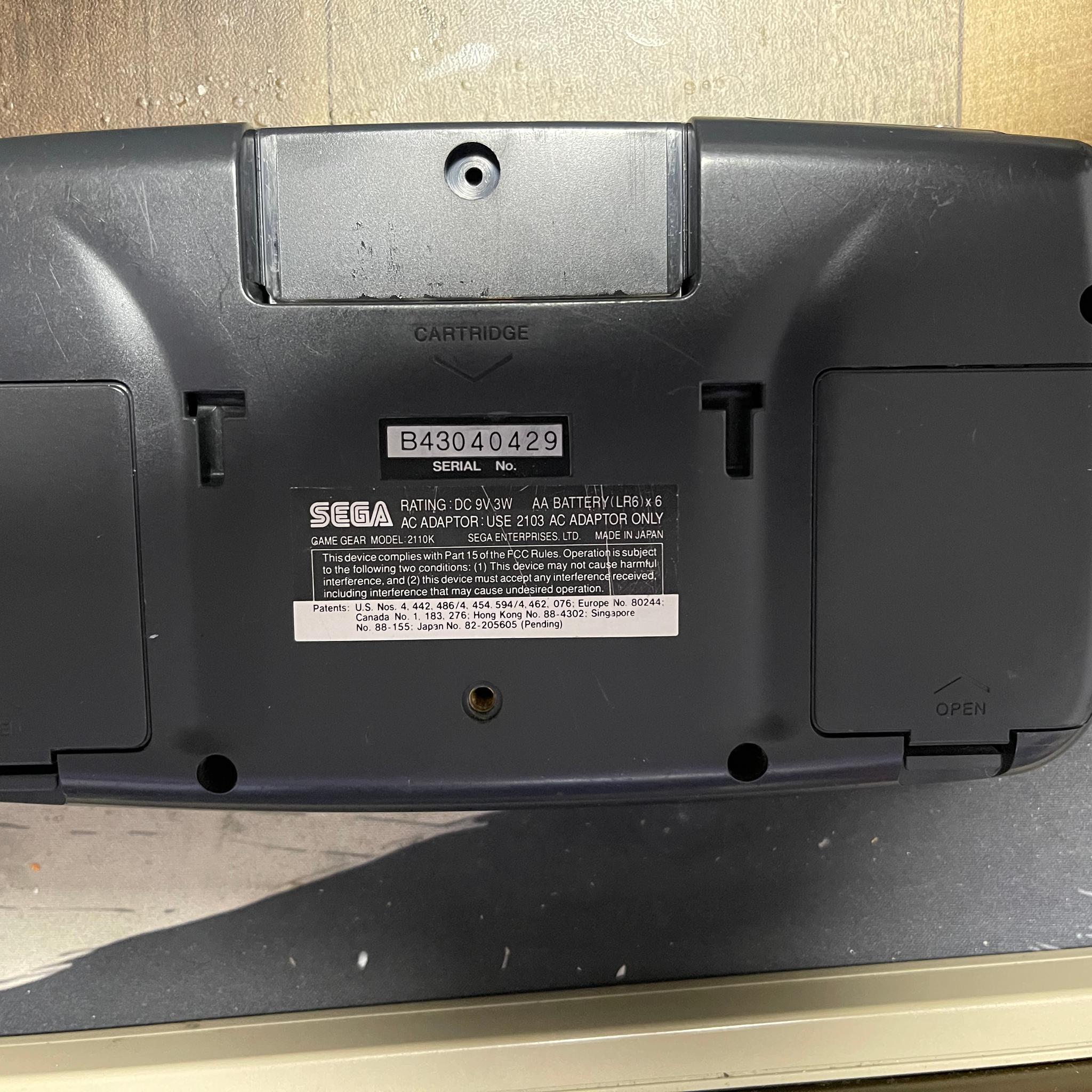 Refurbished and upgraded Game Gear!