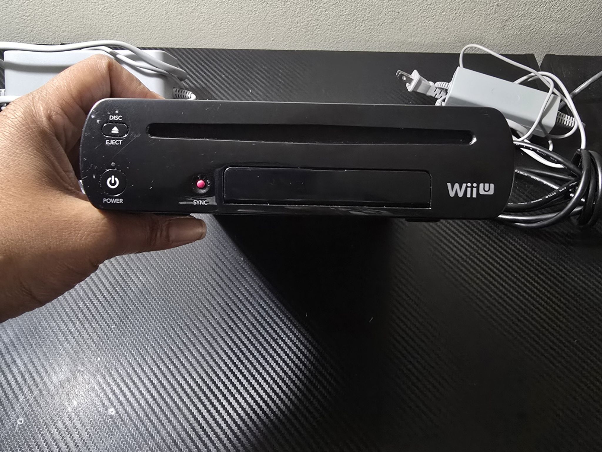 Nintendo Wii U (Black) w/Custom Firmware + Games