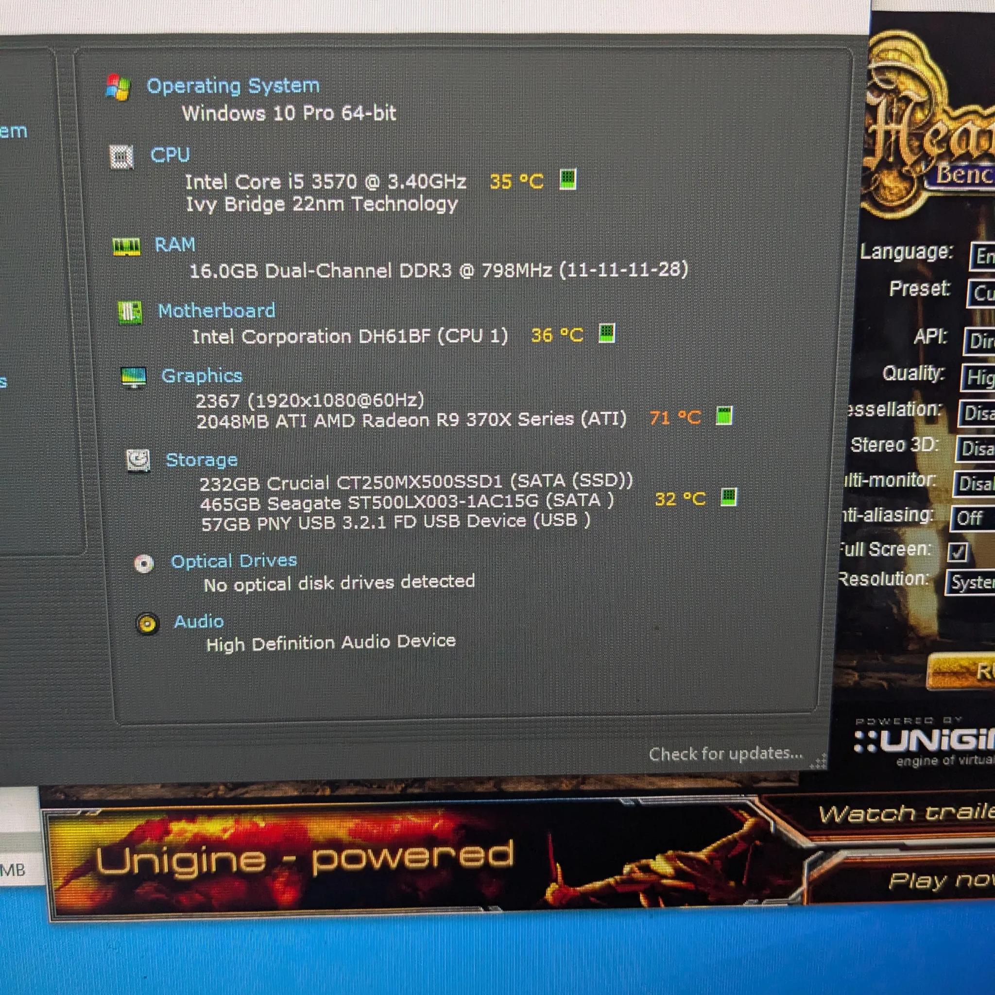 60 FPS Fortnite | 180 Day Warranty | i5-3450, AMD W5000 2GB, 16GB RAM, 256GB SSD, 500GB HDD, Win10