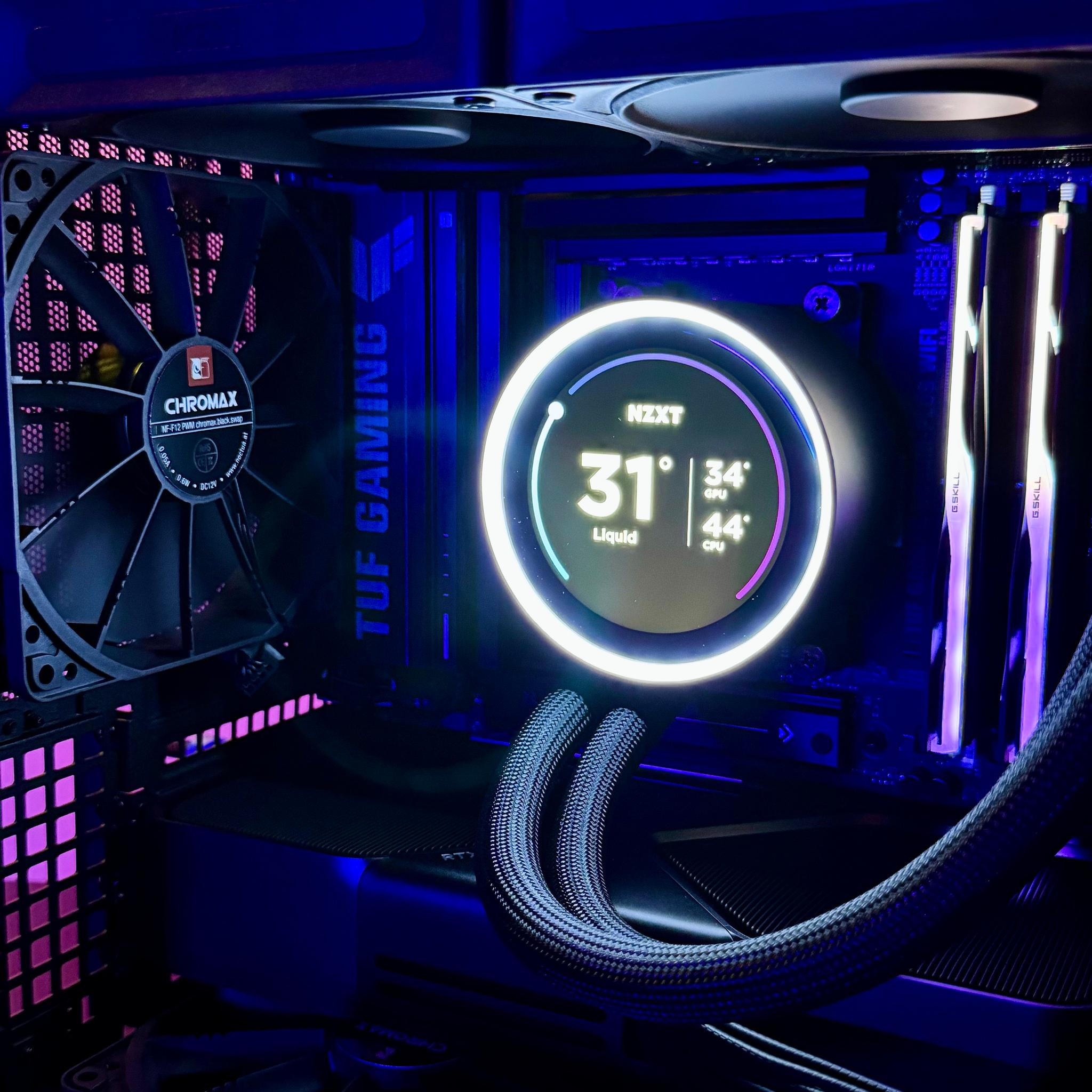 Gaming PC NVIDIA RTX 5070 FOUNDERS EDITION, RYZEN 9600X, 32GB RAM, 2TB Gen 5 SSD