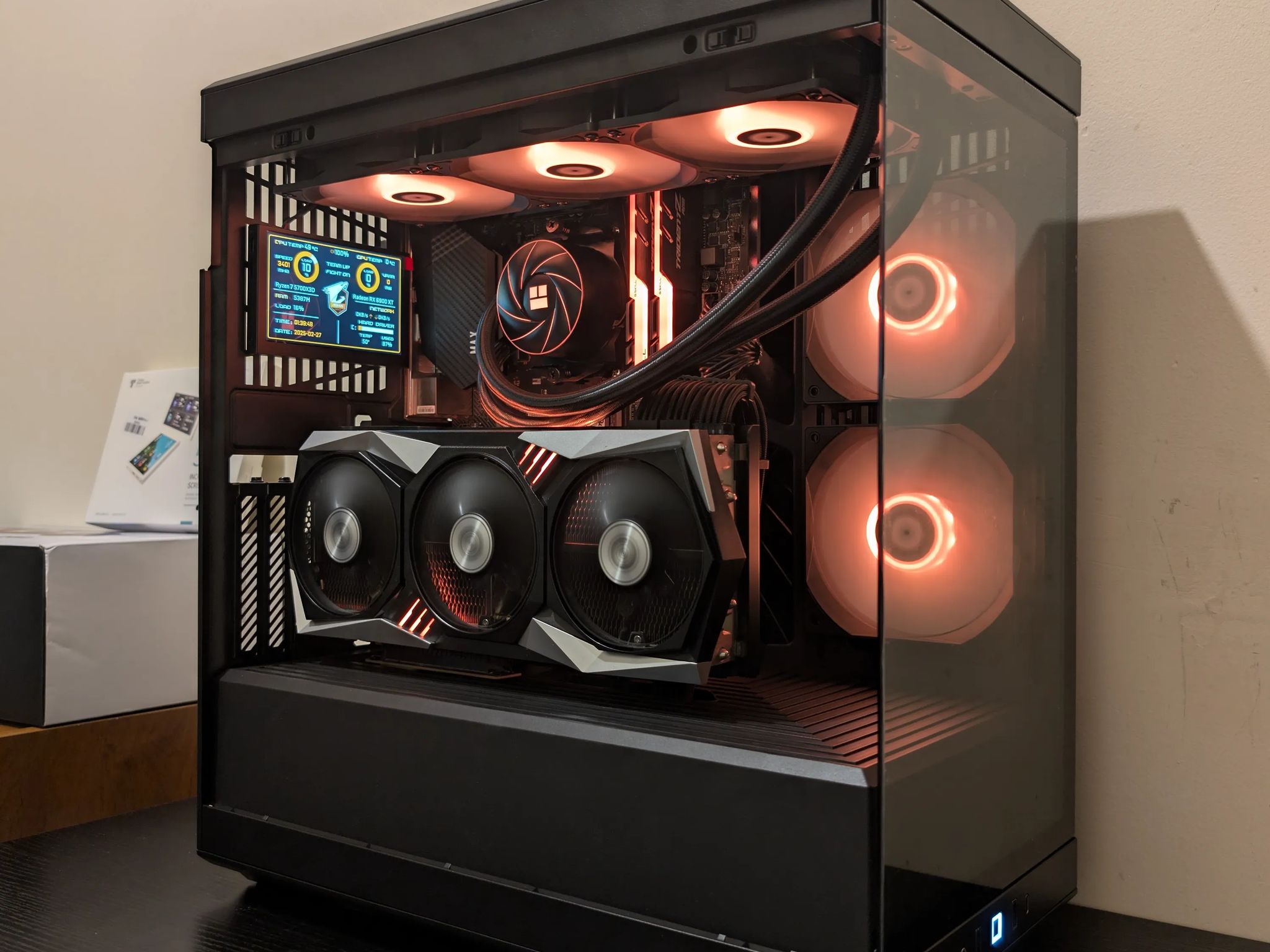 🐦‍⬛ 1440p Gaming Beast | RX 6900XT | Ryzen 7 5700X3D | 1TB SSD | 32GB RAM | WiFi & Bluetooth 🐦‍⬛